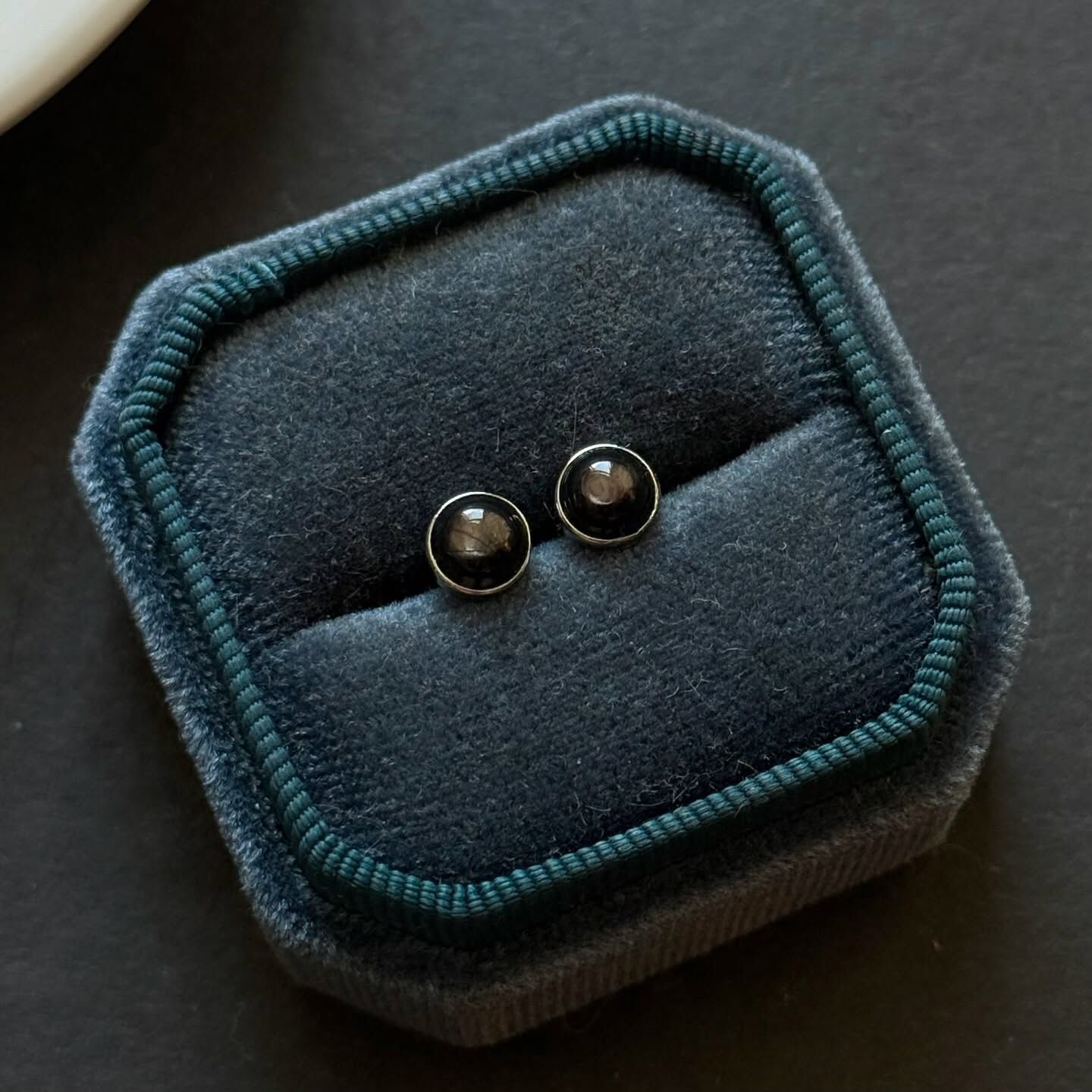 [原石] 金運石 925銀耳環 水晶耳環