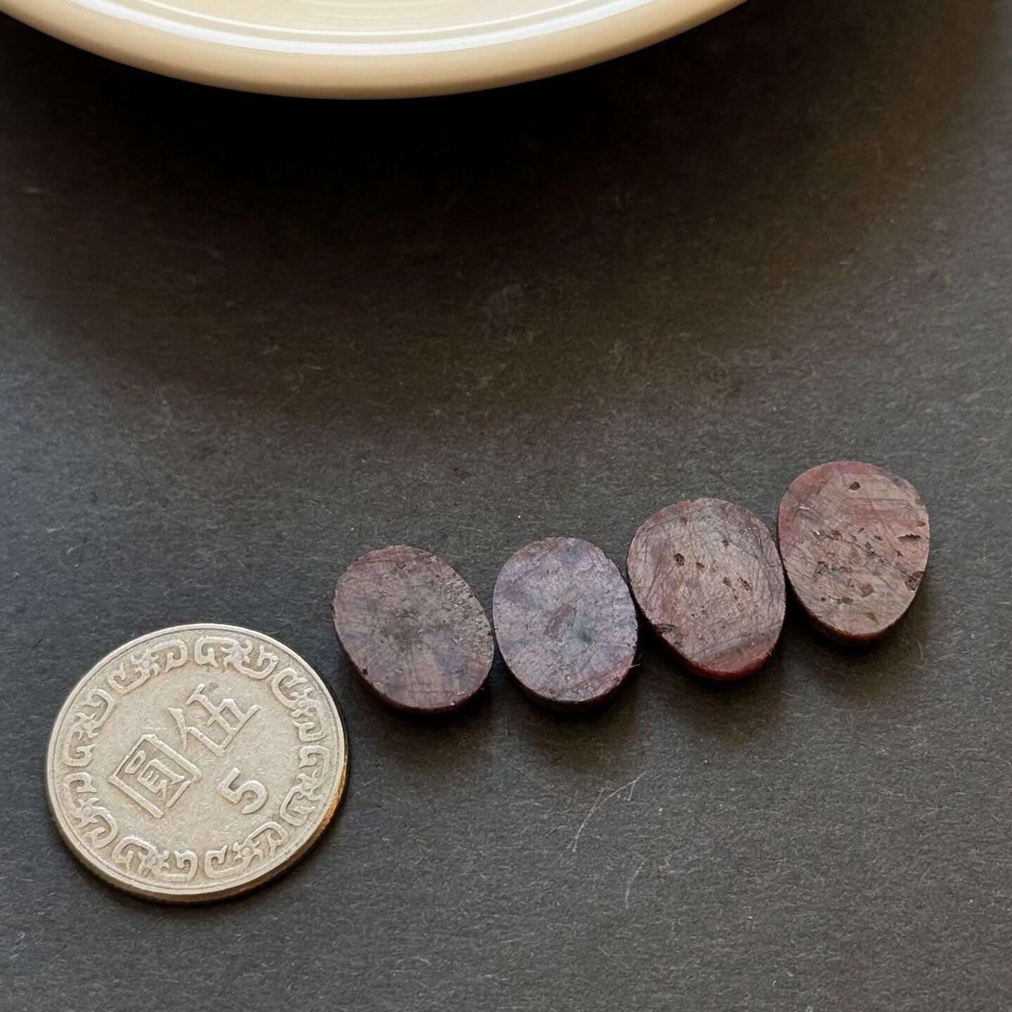 [原石] 緬甸紅寶石 水晶蛋面 雕花系列