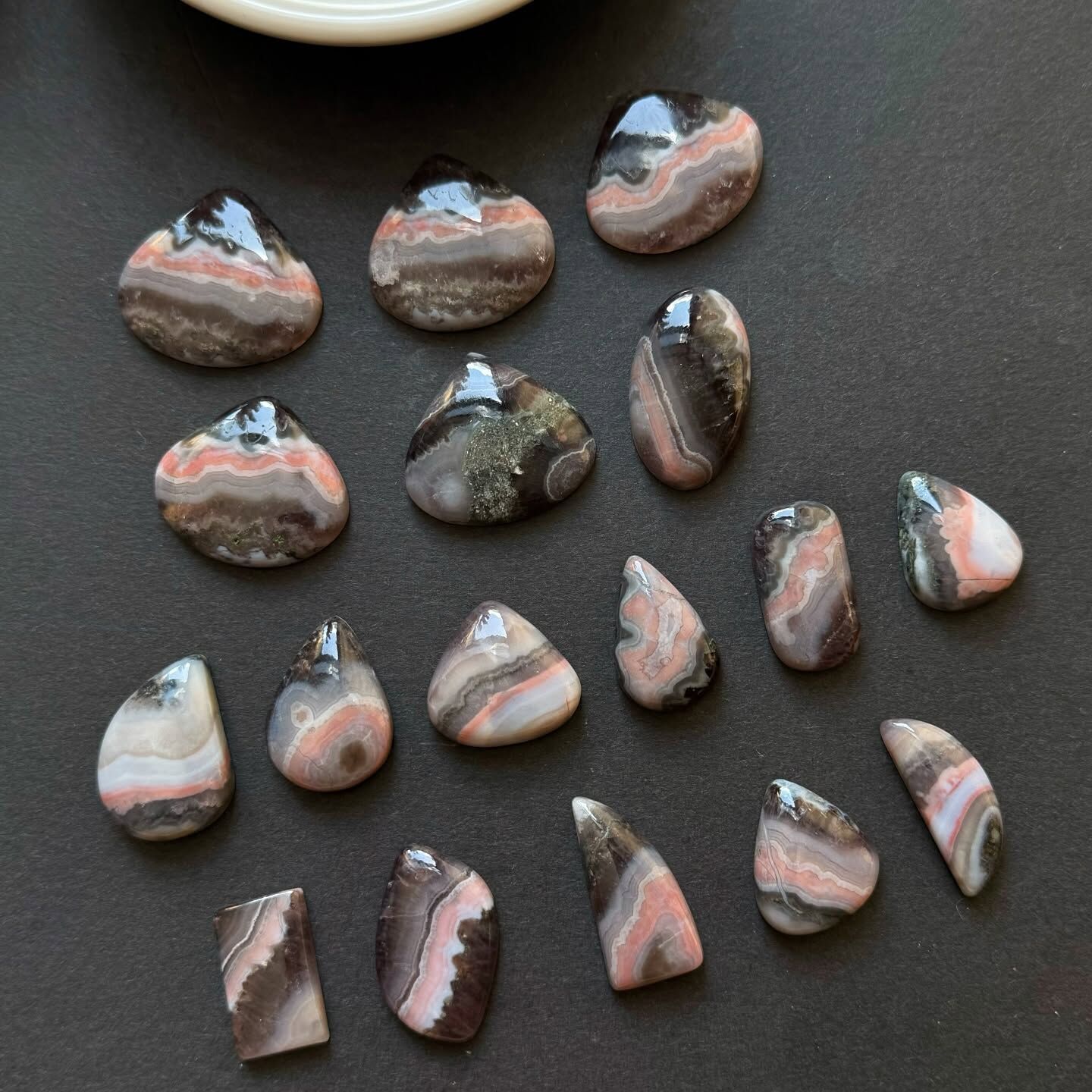 [原石] 夢幻紫晶粉紅瘋狂瑪瑙 水晶蛋面 水晶墜面