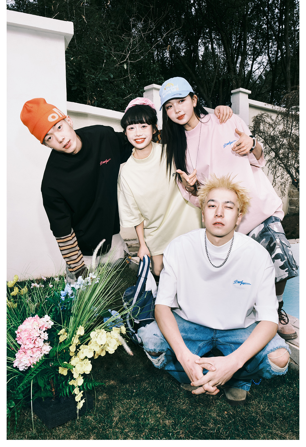 LEMANISM 300g重磅 半高領 刺繡 短袖