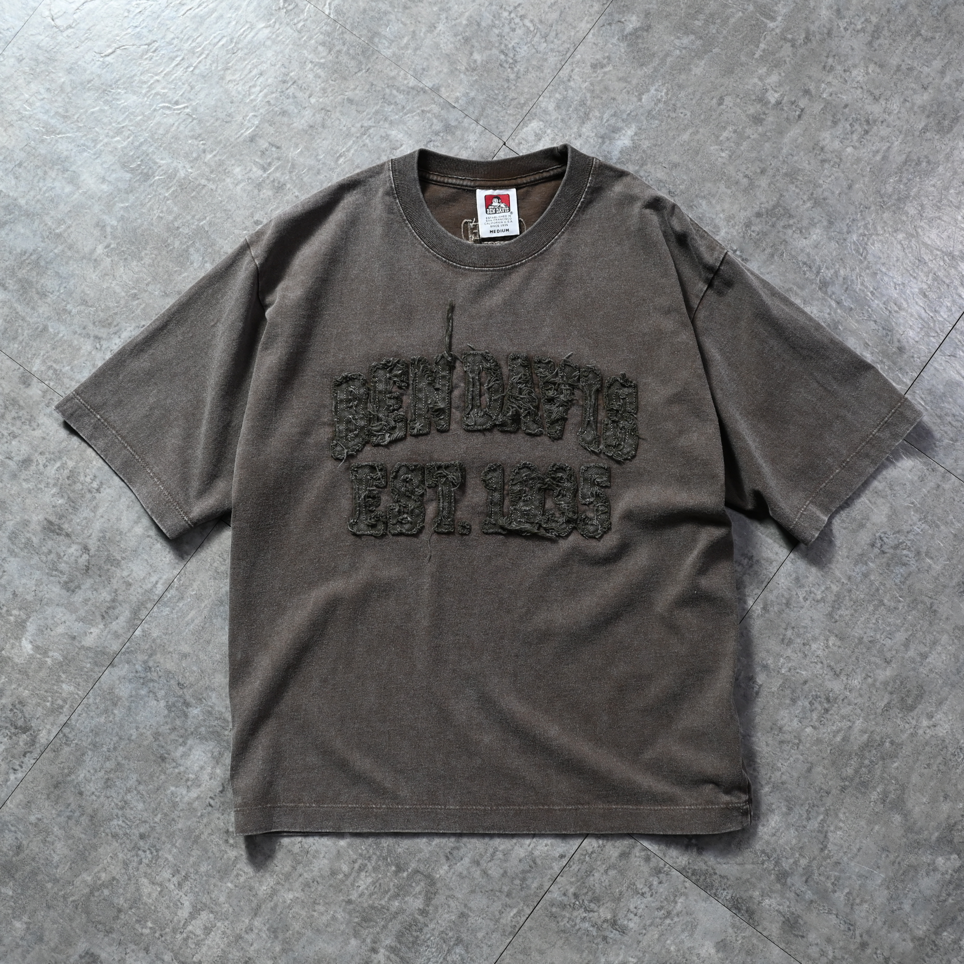 Ben Davis JP Patchwork Logo VNTG Cropped Tee