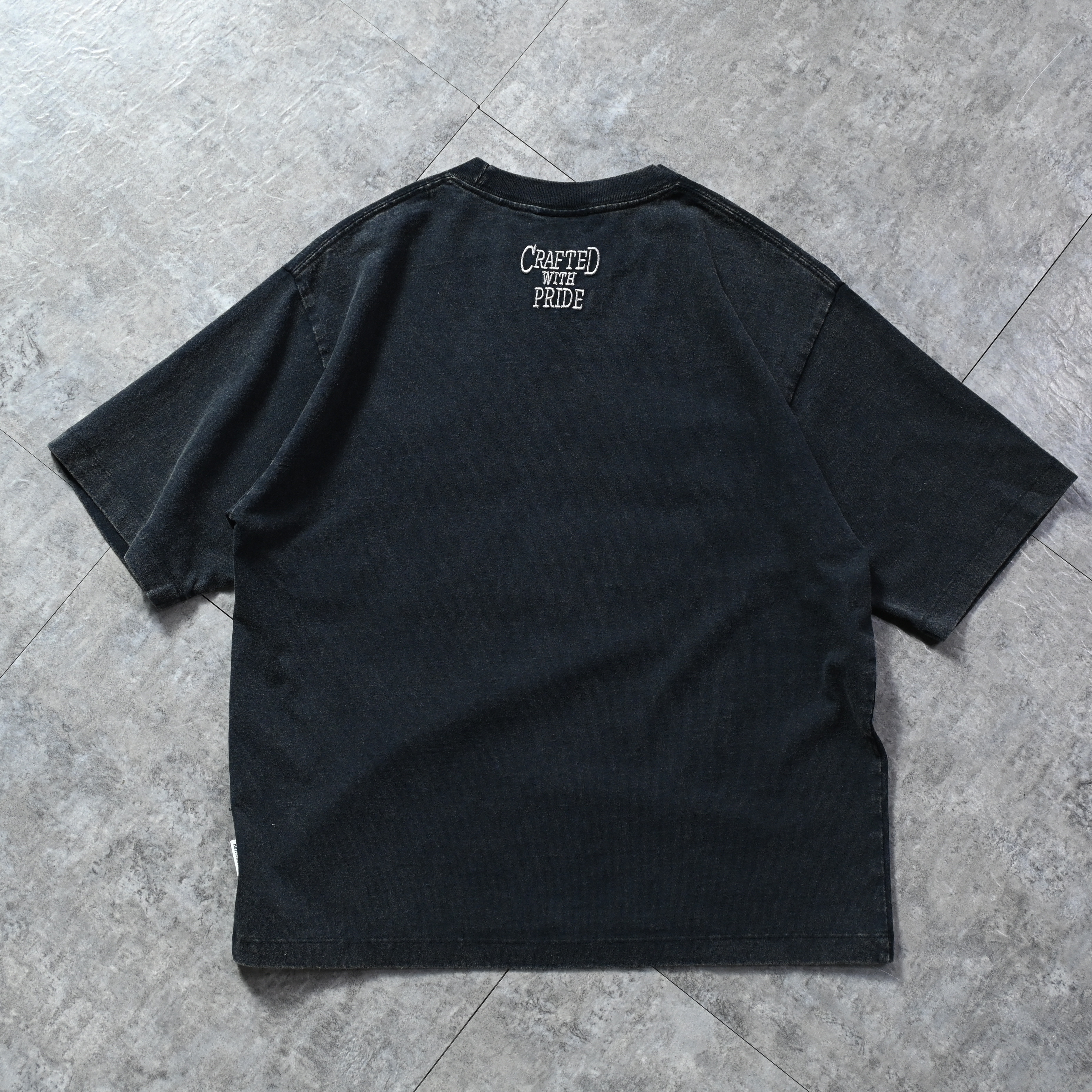 Ben Davis JP Patchwork Logo VNTG Cropped Tee