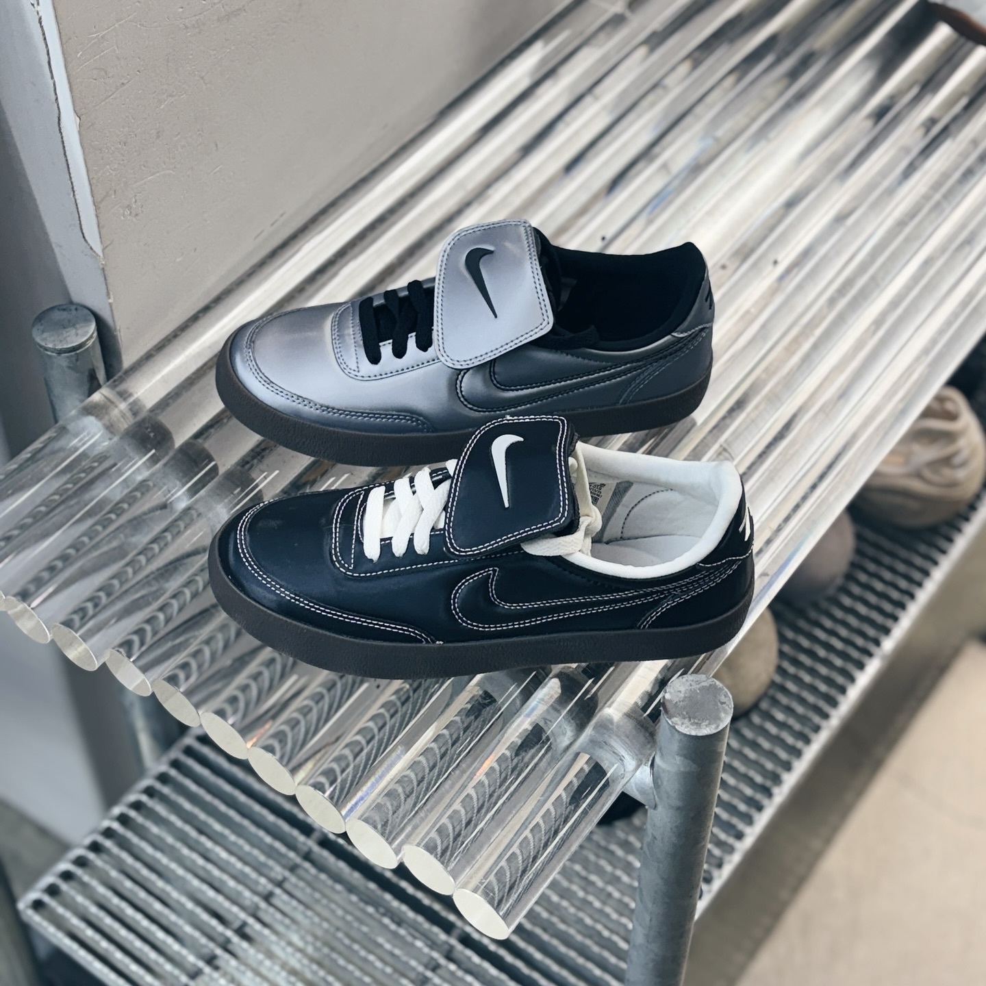 Nike Killshot 2 Premium 銀色 焦糖底 外縫線 翻鞋舌 可拆 德訓鞋 IM4842-099