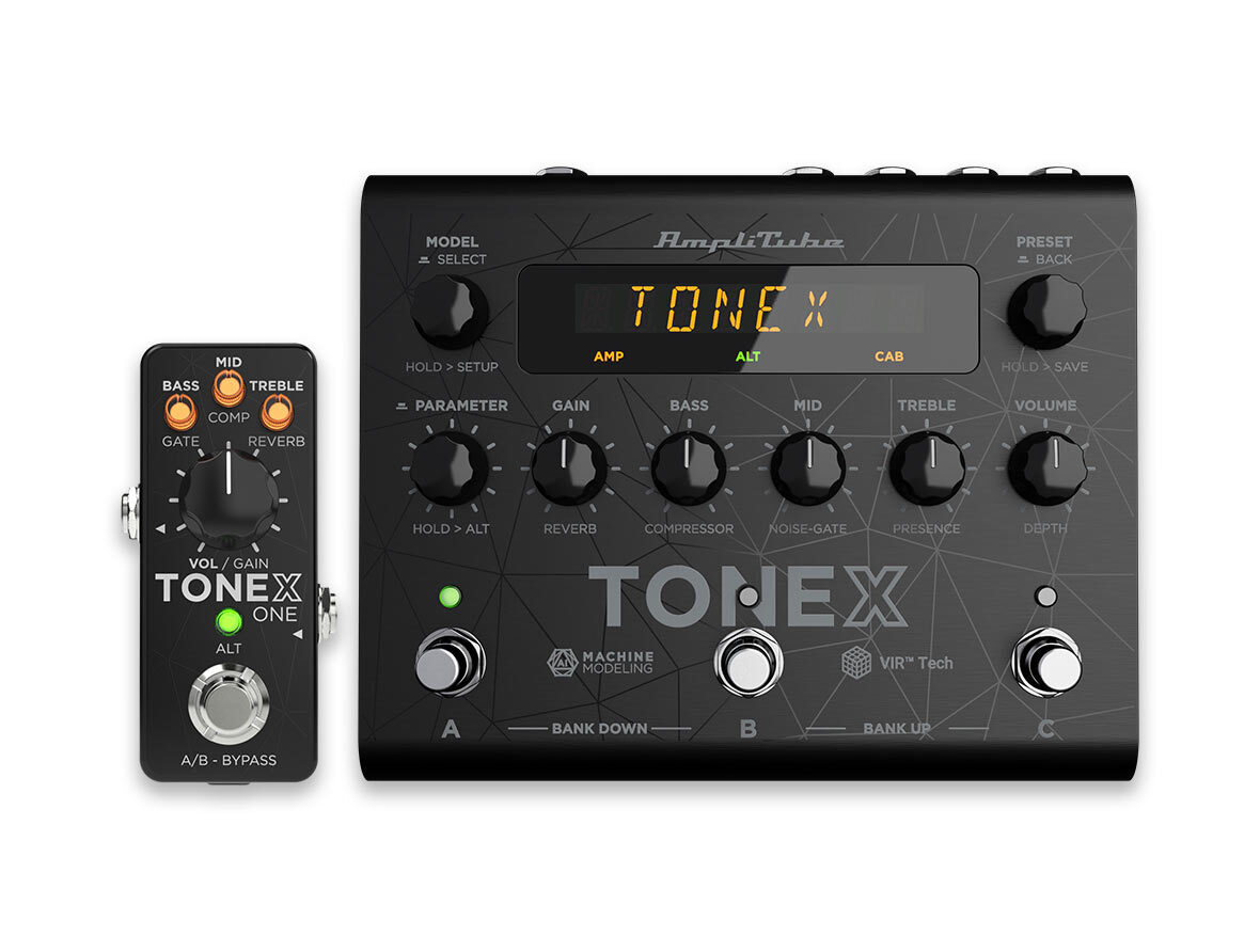 IK Multimedia TONEX ONE + TONEX Pedal Bundle