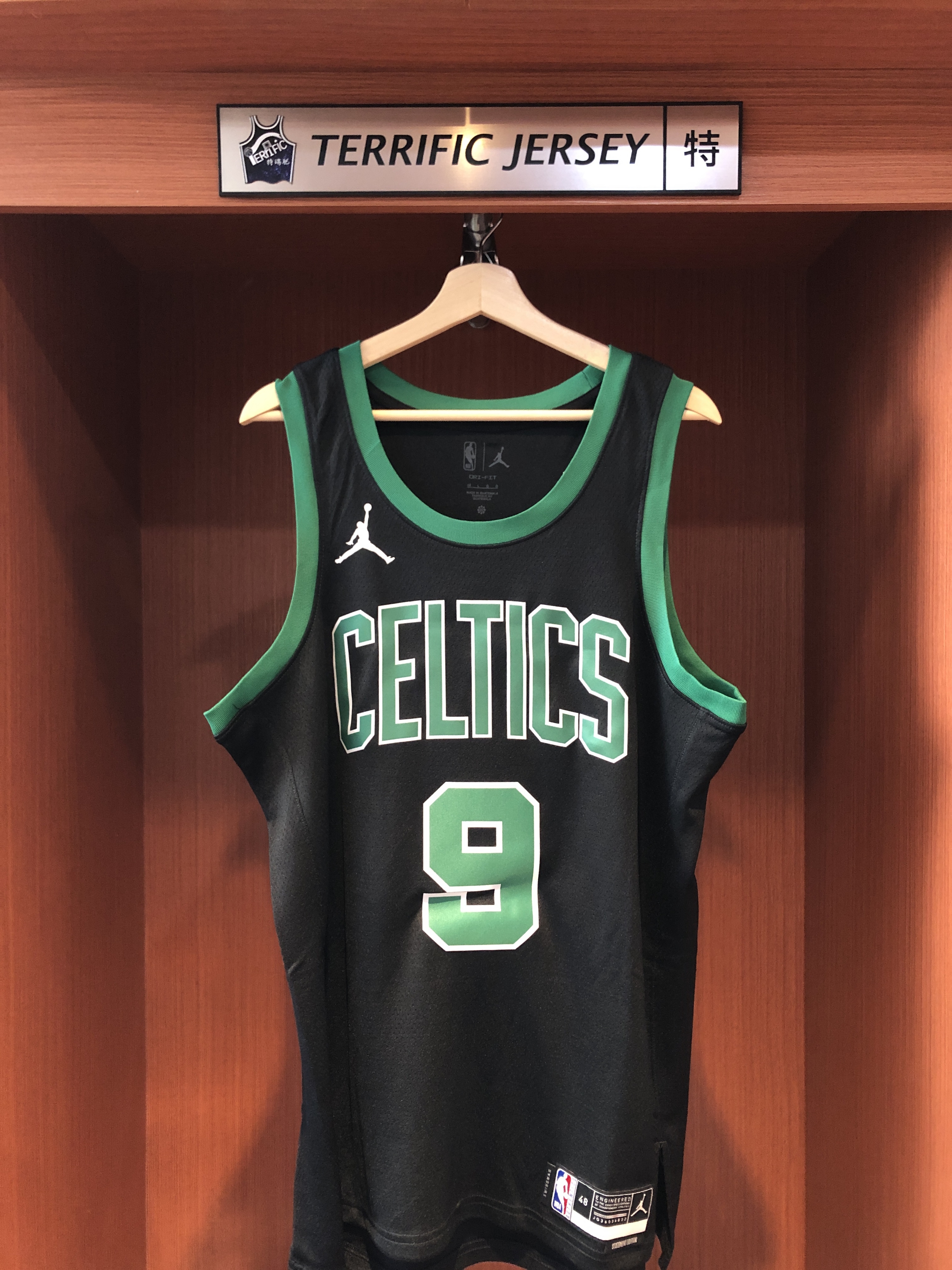 NBA球衣 Derrick White 波士頓賽爾提克黑綠 Statement Jordan Swingman 球迷版 熱轉印 全新