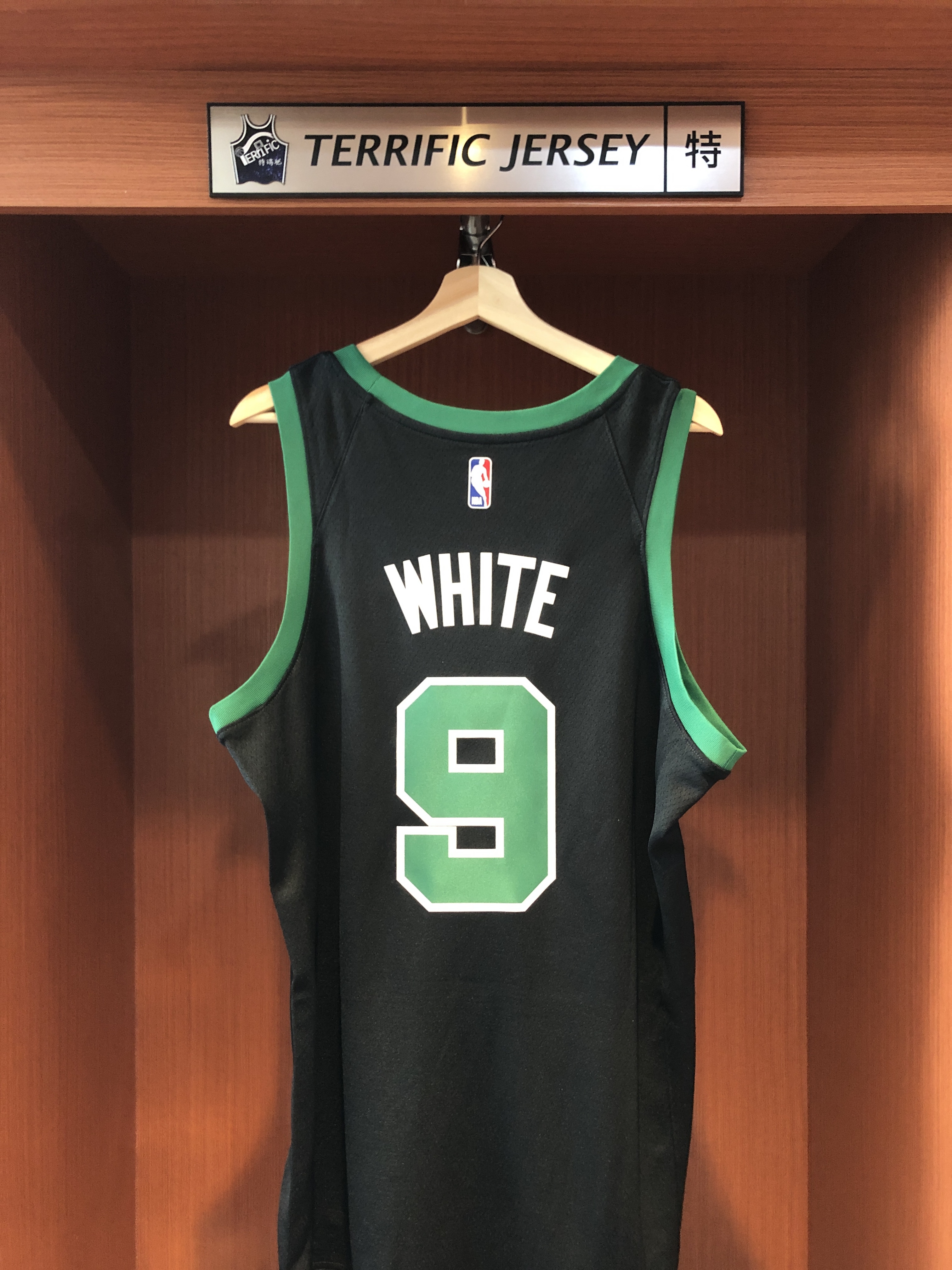 NBA球衣 Derrick White 波士頓賽爾提克黑綠 Statement Jordan Swingman 球迷版 熱轉印 全新