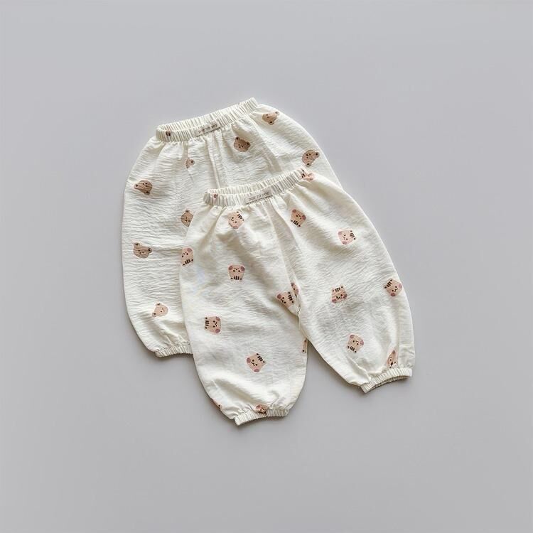 25S/S DTD圓圓臉Cloudy雲朵棉防蚊褲