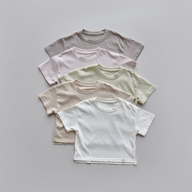 25S/S DTD趣味彩d系列-慵懶風寬鬆純色T恤