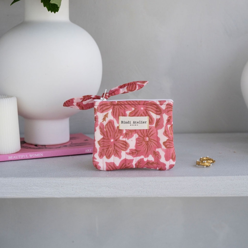 馬諾亞玫瑰紅 | 零錢包