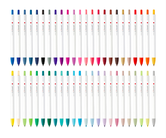 ZEBRA CLICKART 按壓式水性彩色筆