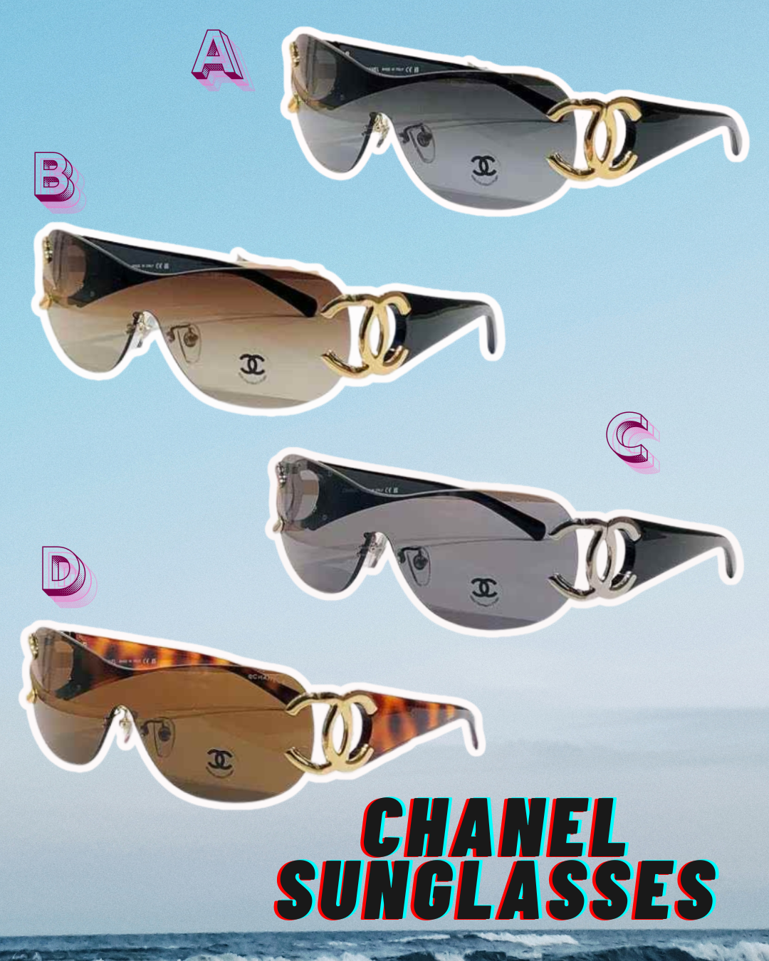 C H ANEL 太陽鏡 — CHANEL Sunglasses