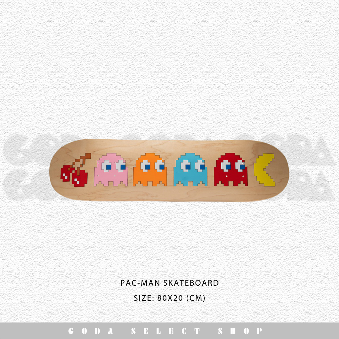 MEDICOM TOY PAC-MAN SKATEBOARD 滑板