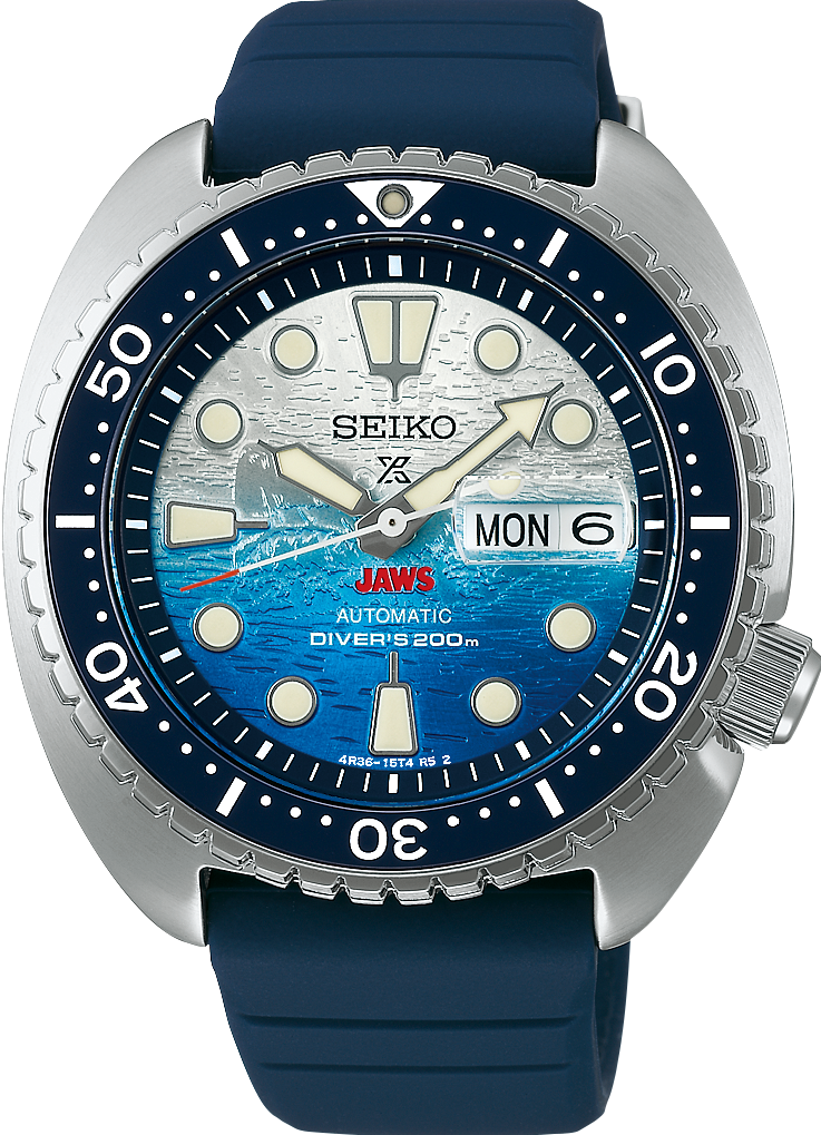 萬年鐘錶 - SEIKO PROSPEX 《大白鯊》 50週年限量機械潛水錶 SRPL81K1 / 4R36-17H0B  錶徑45MM