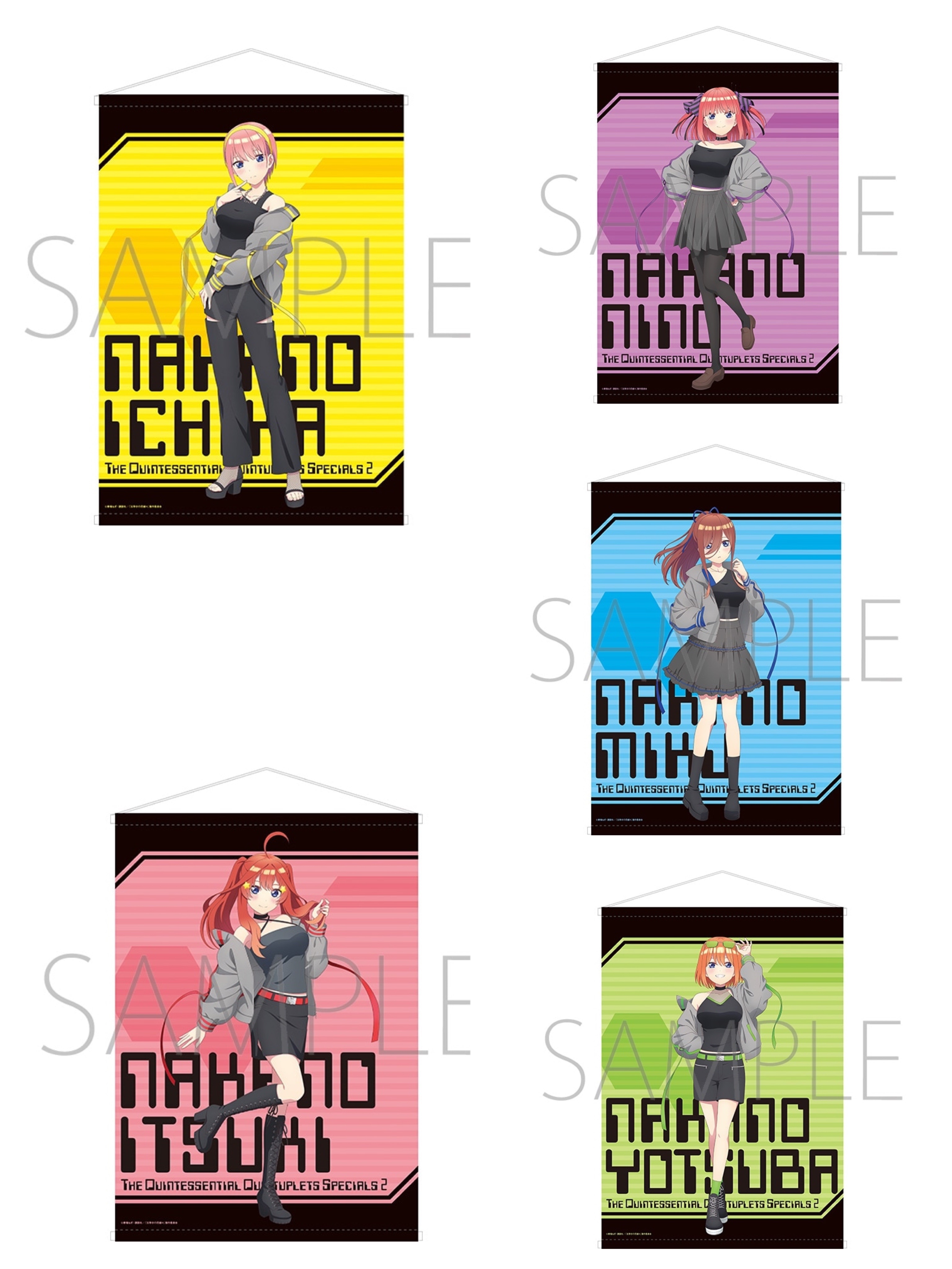 4550621358234 MOVIC 預訂 2025/9月 五等分の花嫁＊　B2タペストリー