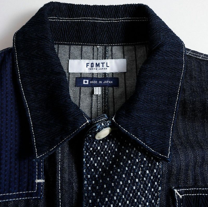 FDMTL JAPAN 2025 COVERALL JACKET RINSE - PRE ORDER ITEM (預訂中)