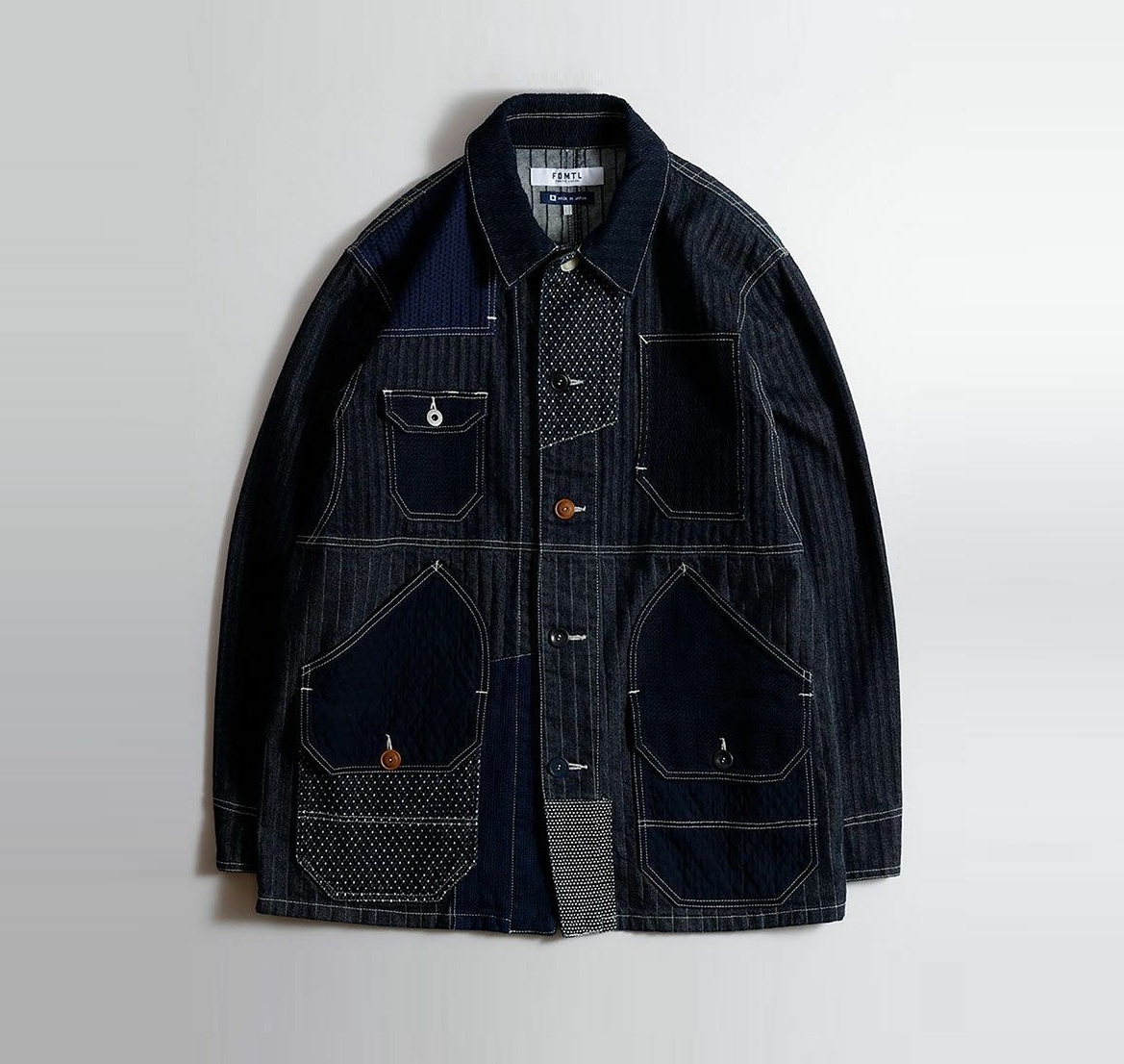 FDMTL JAPAN 2025 COVERALL JACKET RINSE - PRE ORDER ITEM (預訂中)
