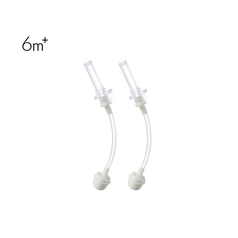 Simba 小獅王辛巴 蘊蜜寬口奶瓶配件 ⑦ 蘊蜜寬口防漏滑蓋吸管組