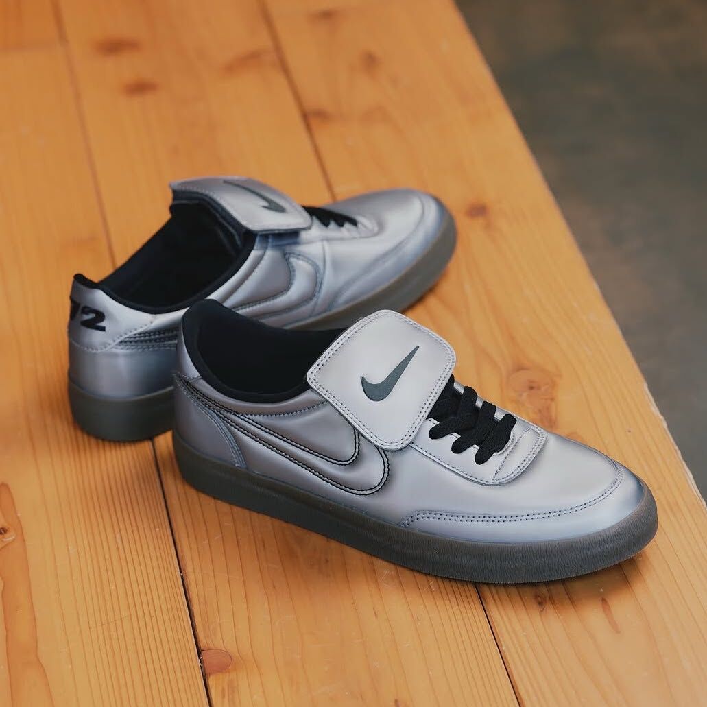 NIKE KILLSHOT 2 PRM 足球鞋 外翻鞋舌 煙灰銀黑 灰黑 外縫線 焦糖底 復古 男鞋 IM4842-099 / 預購