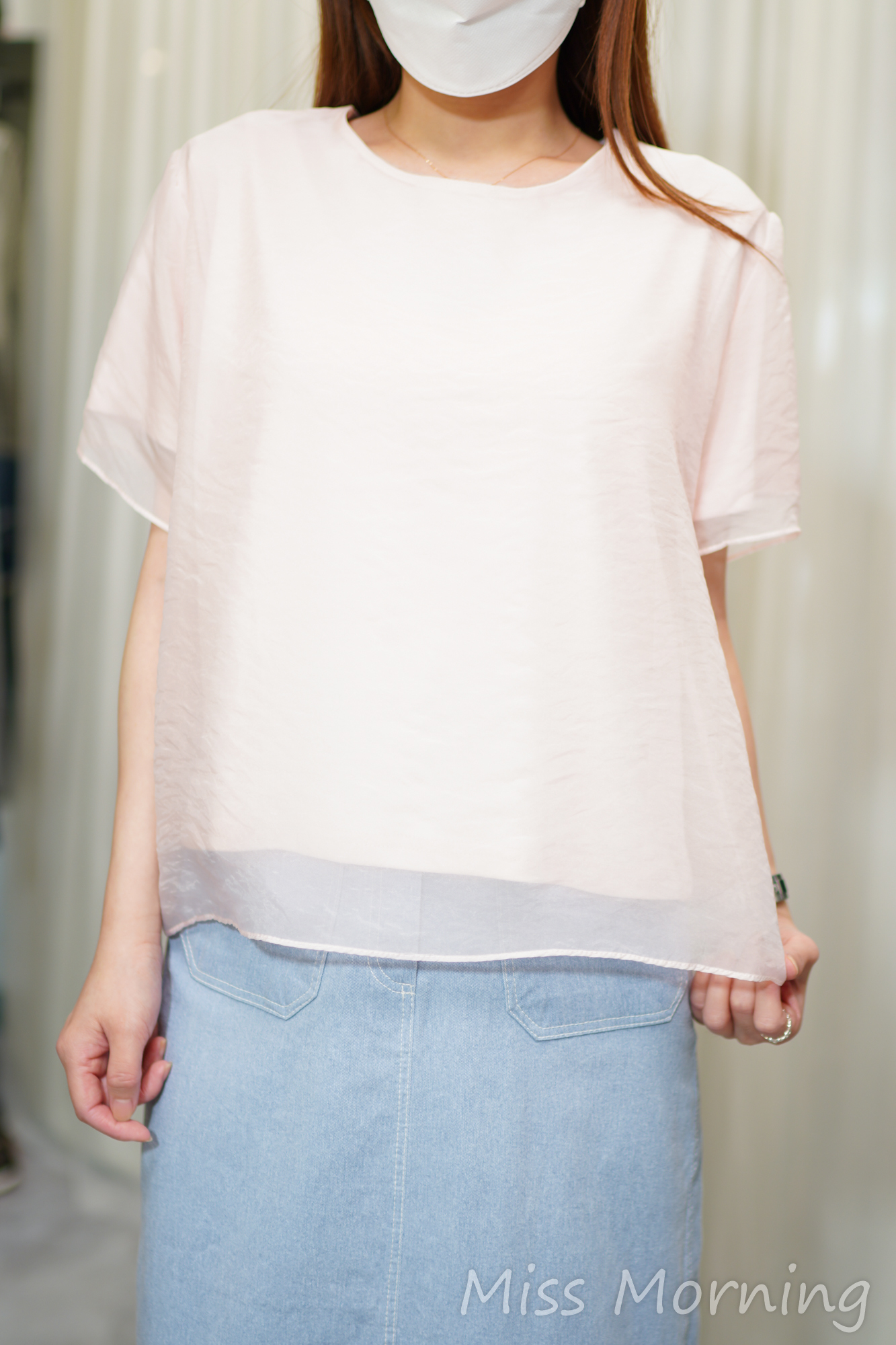 內靚棉外軟紗上衣(14668)