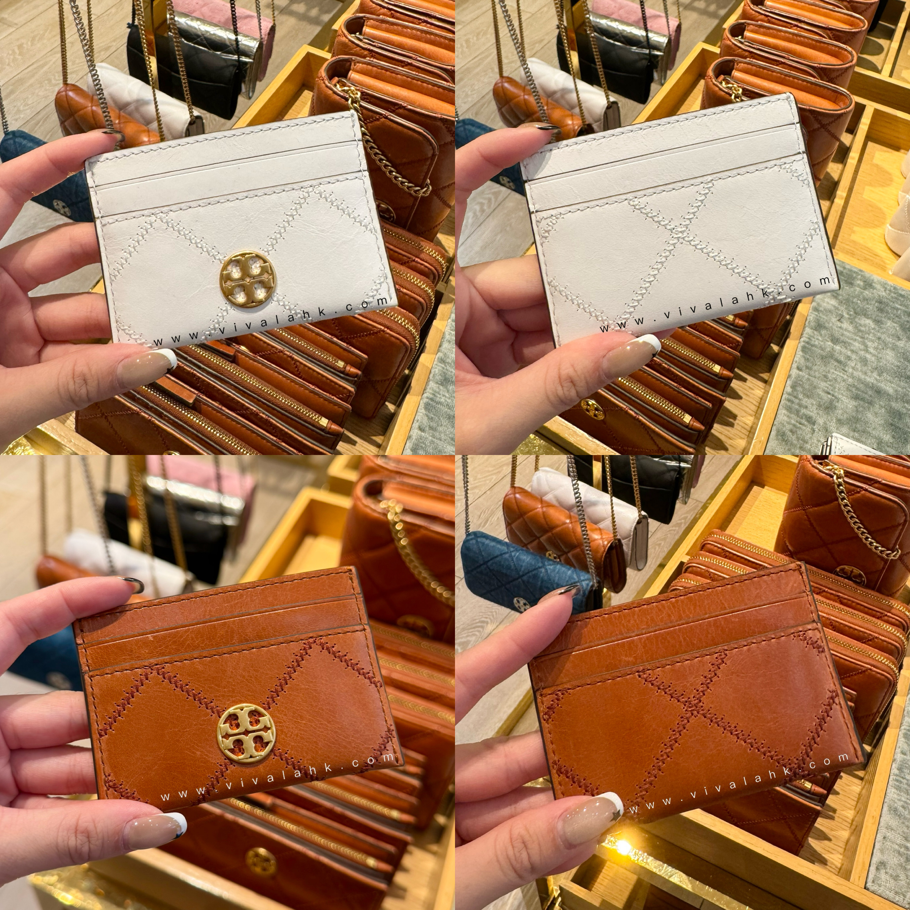 Tory Burch - Willa 薄卡套 (油蠟牛皮) (171545)