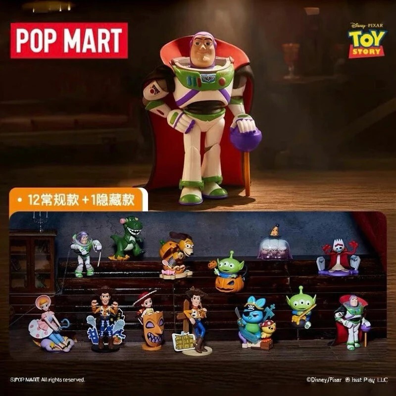 POP MART 泡泡瑪特 迪士尼/皮克斯驚魂夜系列 玩具總動員 盒玩 盲盒 (全12款)