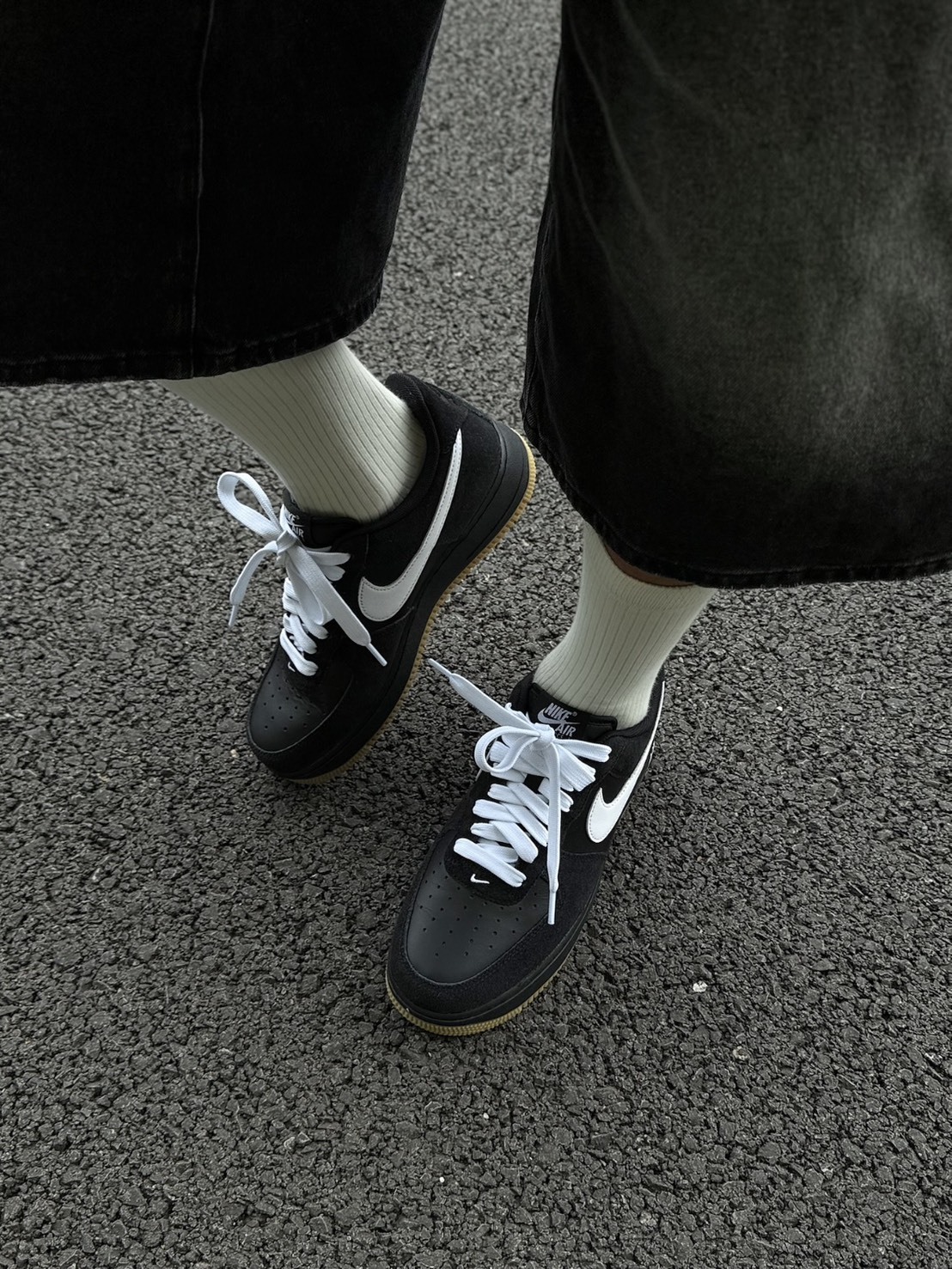 Nike Air Force 1 Low "BLACK GUM" 黑生膠 男鞋