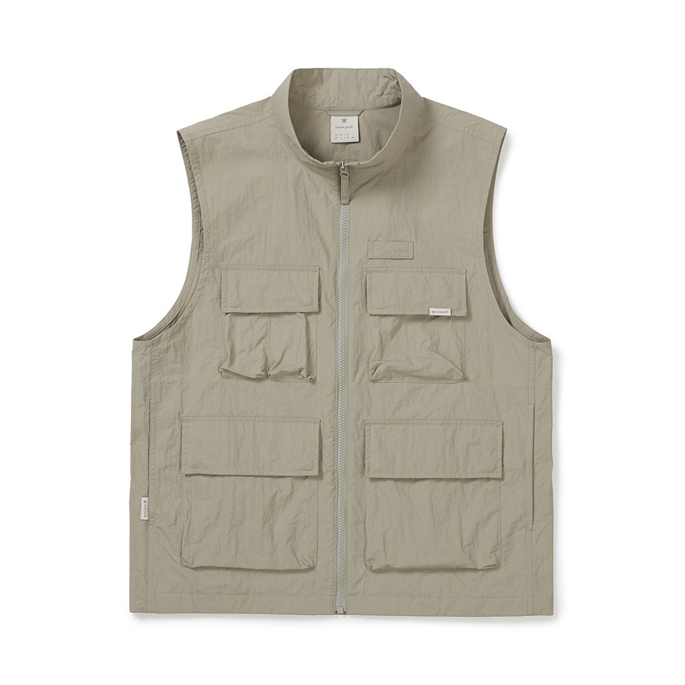【現貨】snow peak papery vest 多口袋背心 S25ZMLVE54
