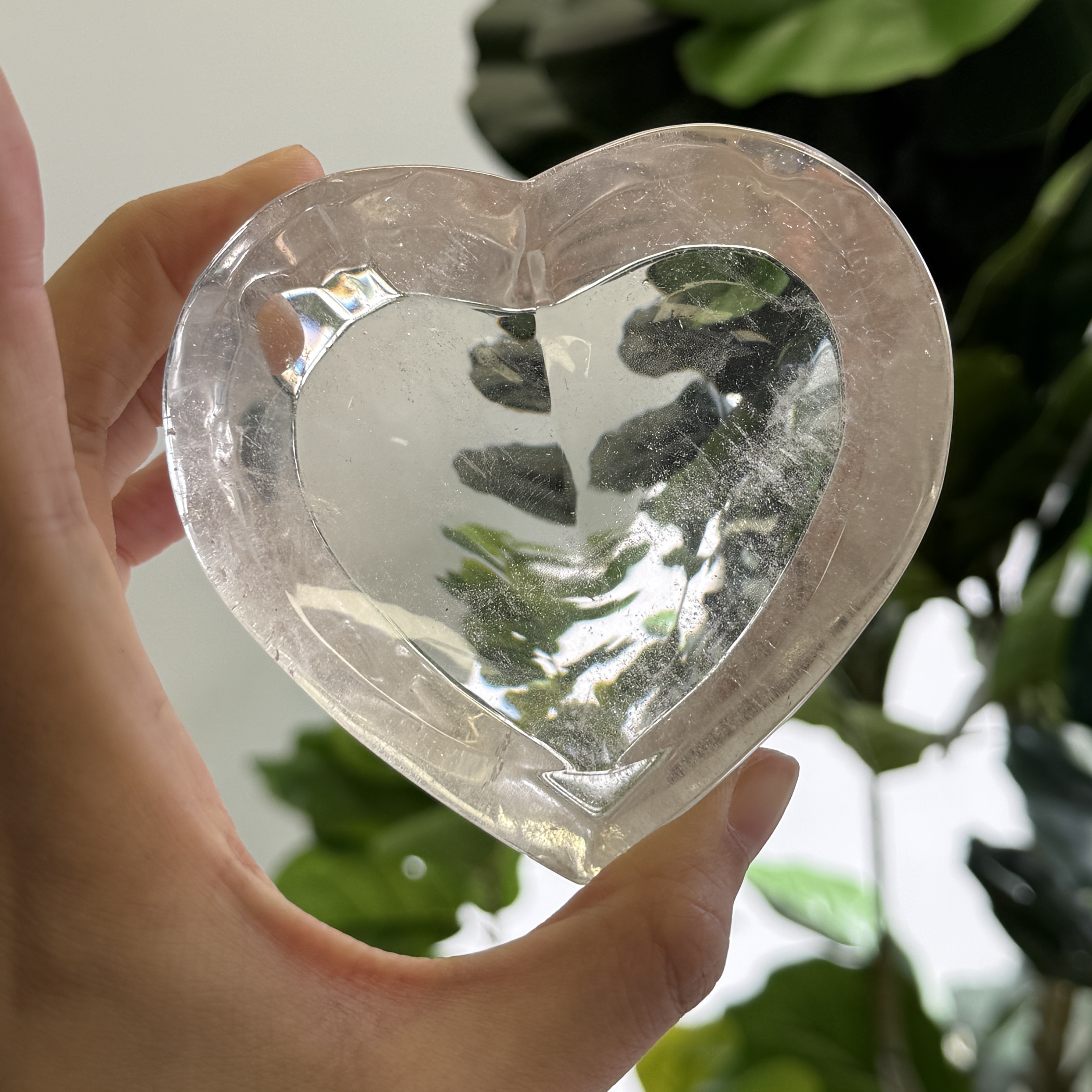 高品質白水晶碟  WD2099