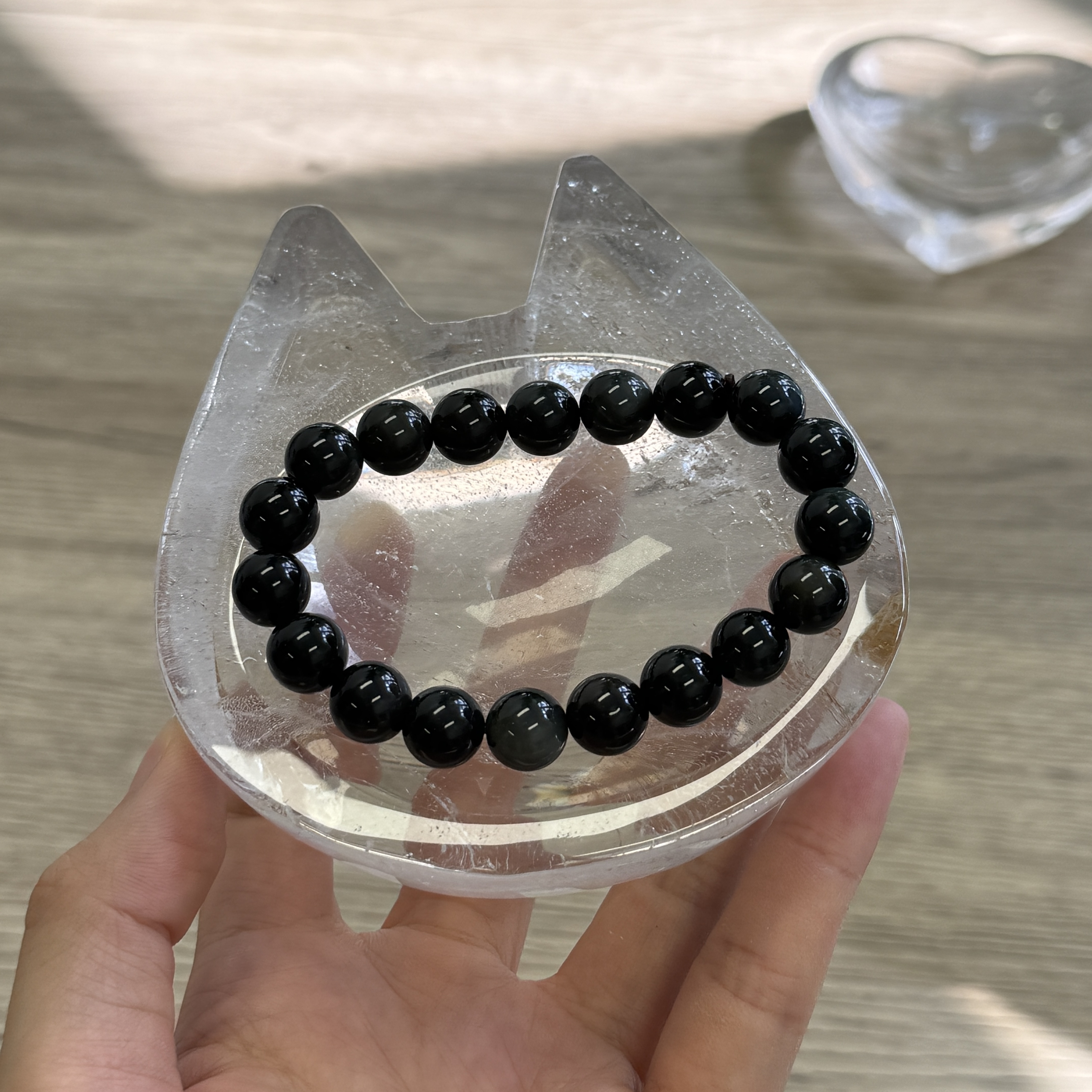 高品質白水晶碟  WD2096