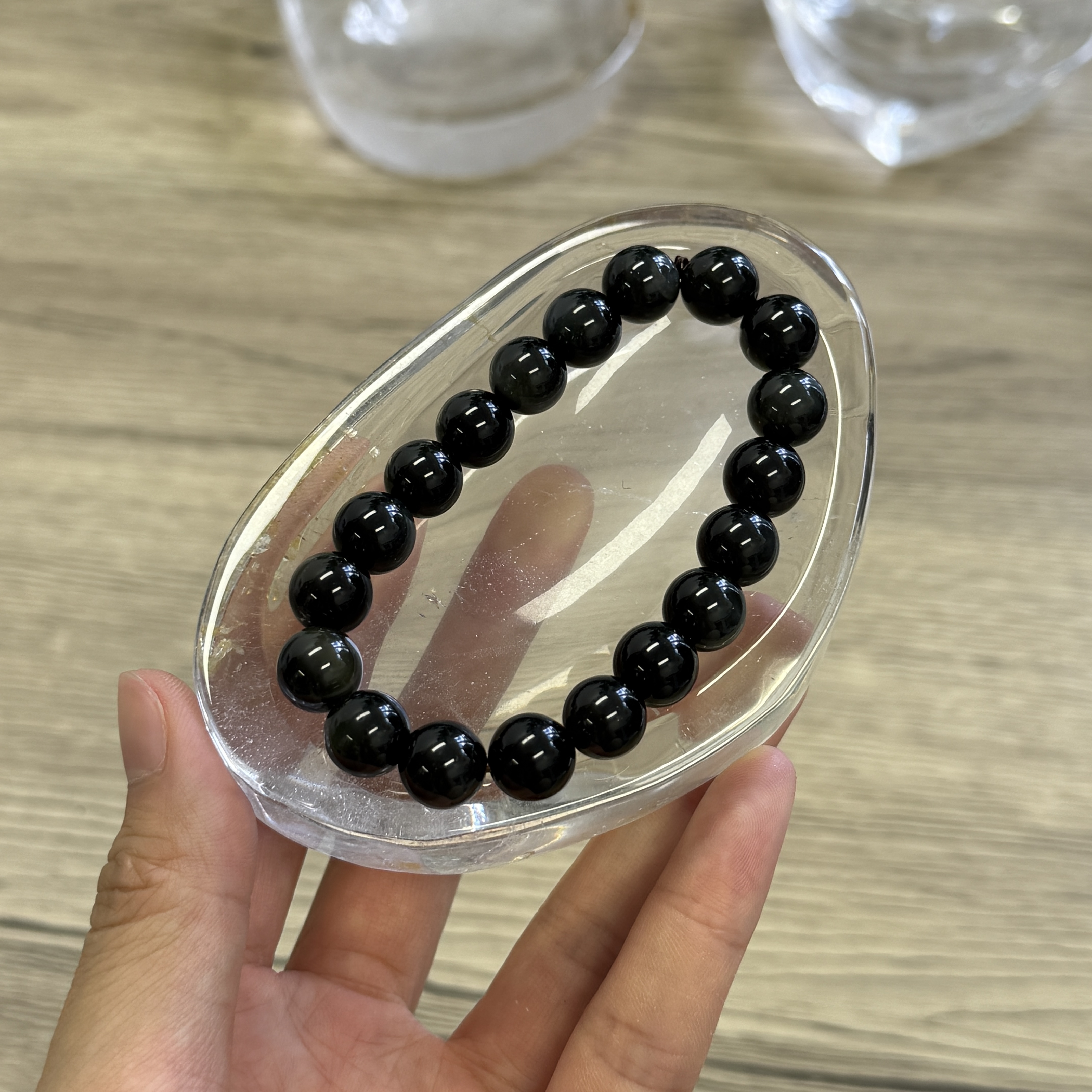 高品質白水晶碟  WD2095