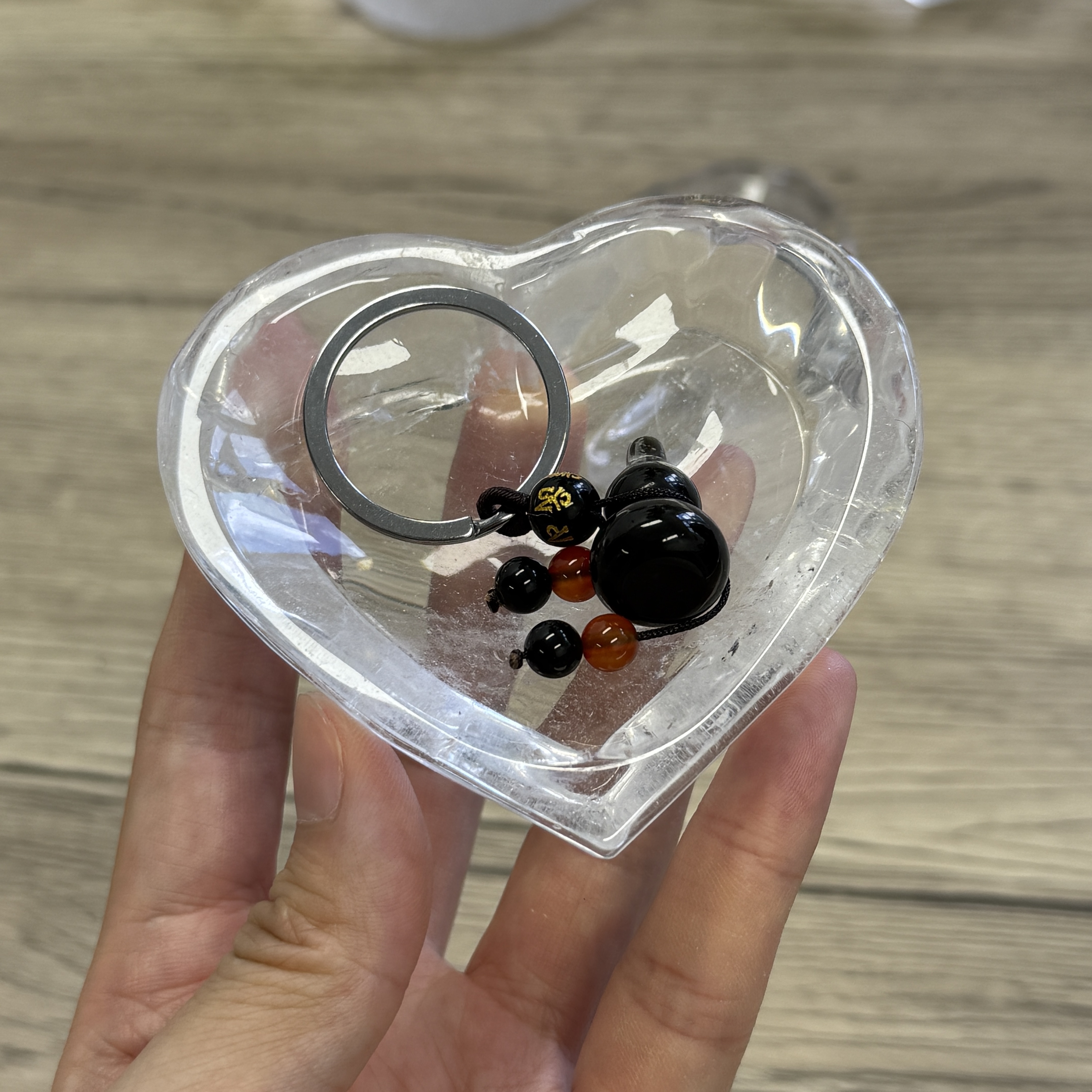 高品質白水晶碟  WD2094