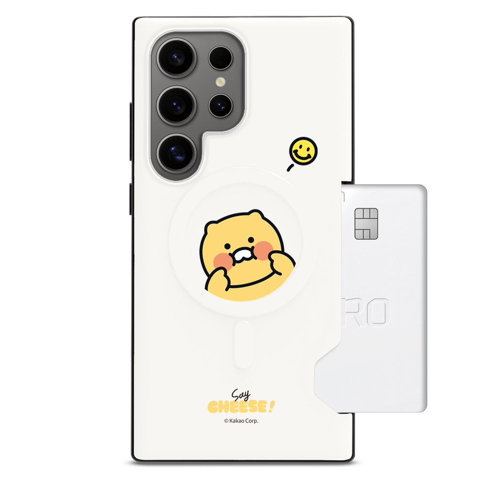 Kakao Friends - Magsafe Hard Card Case - 防撞插卡磁吸手機保護硬殼 S2 16 S25