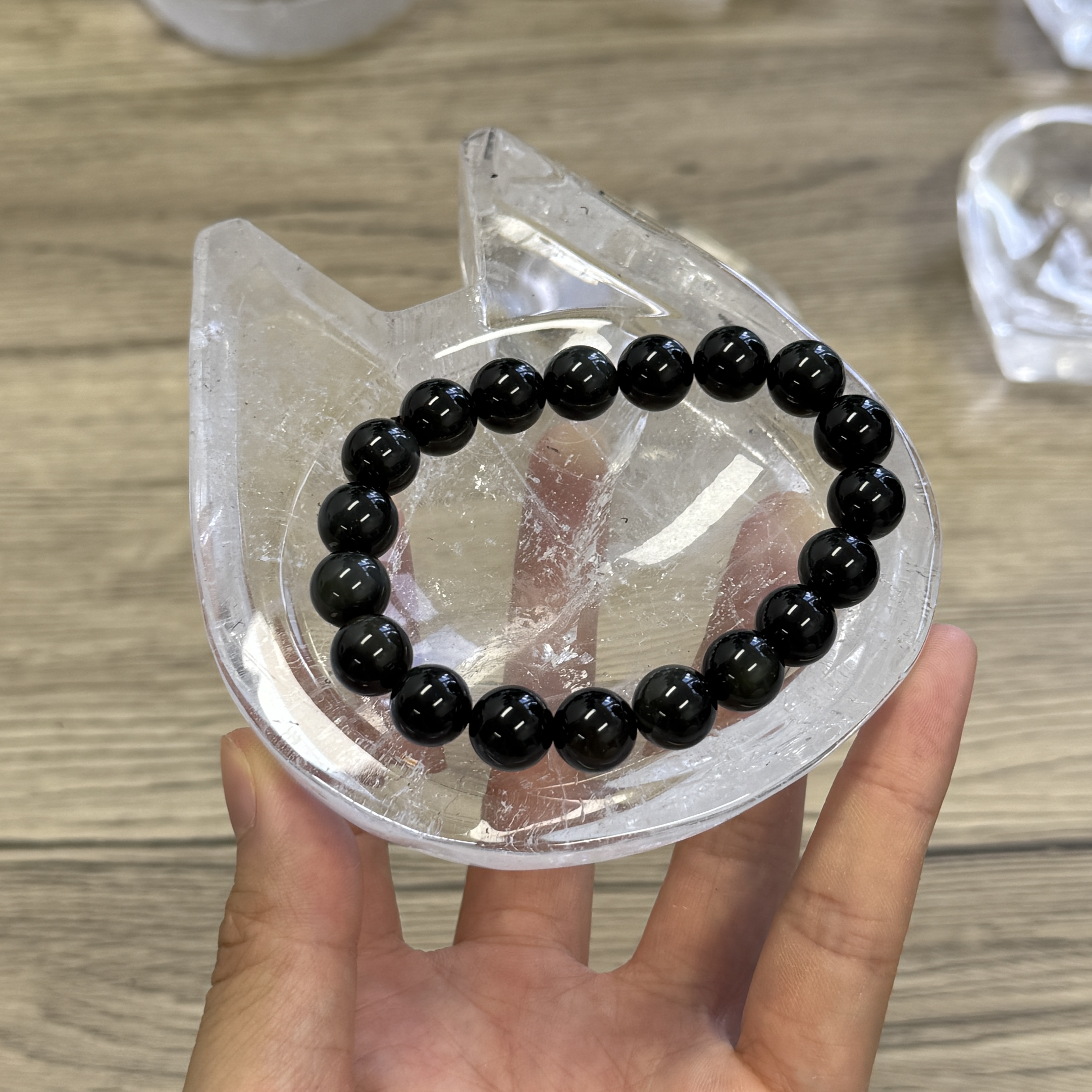 高品質白水晶碟  WD2093