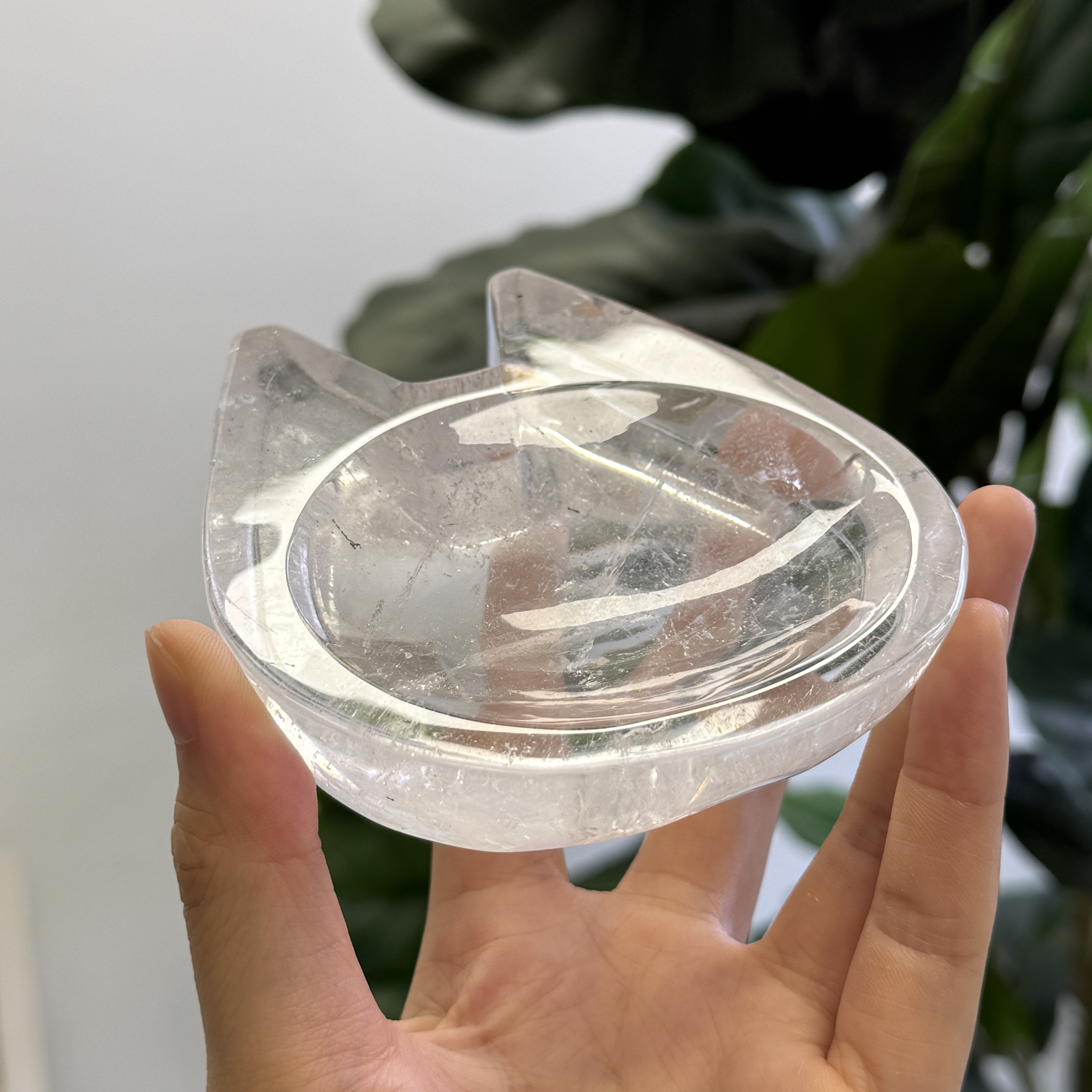 高品質白水晶碟  WD2093