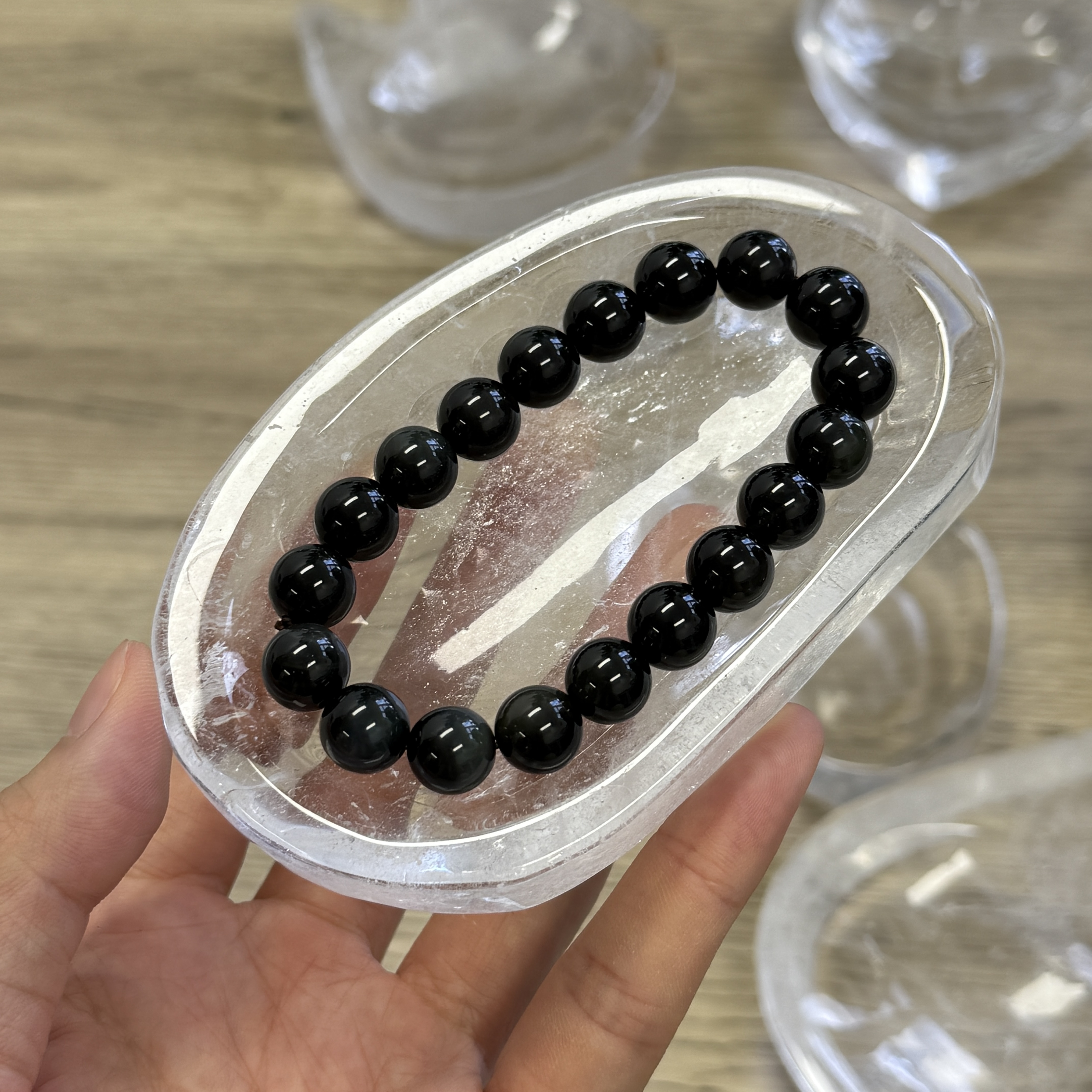 高品質白水晶碟  WD2092