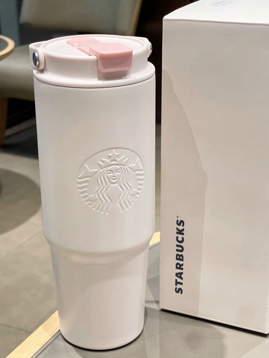 STARBUCKS 星巴克 保溫杯 寶寶粉