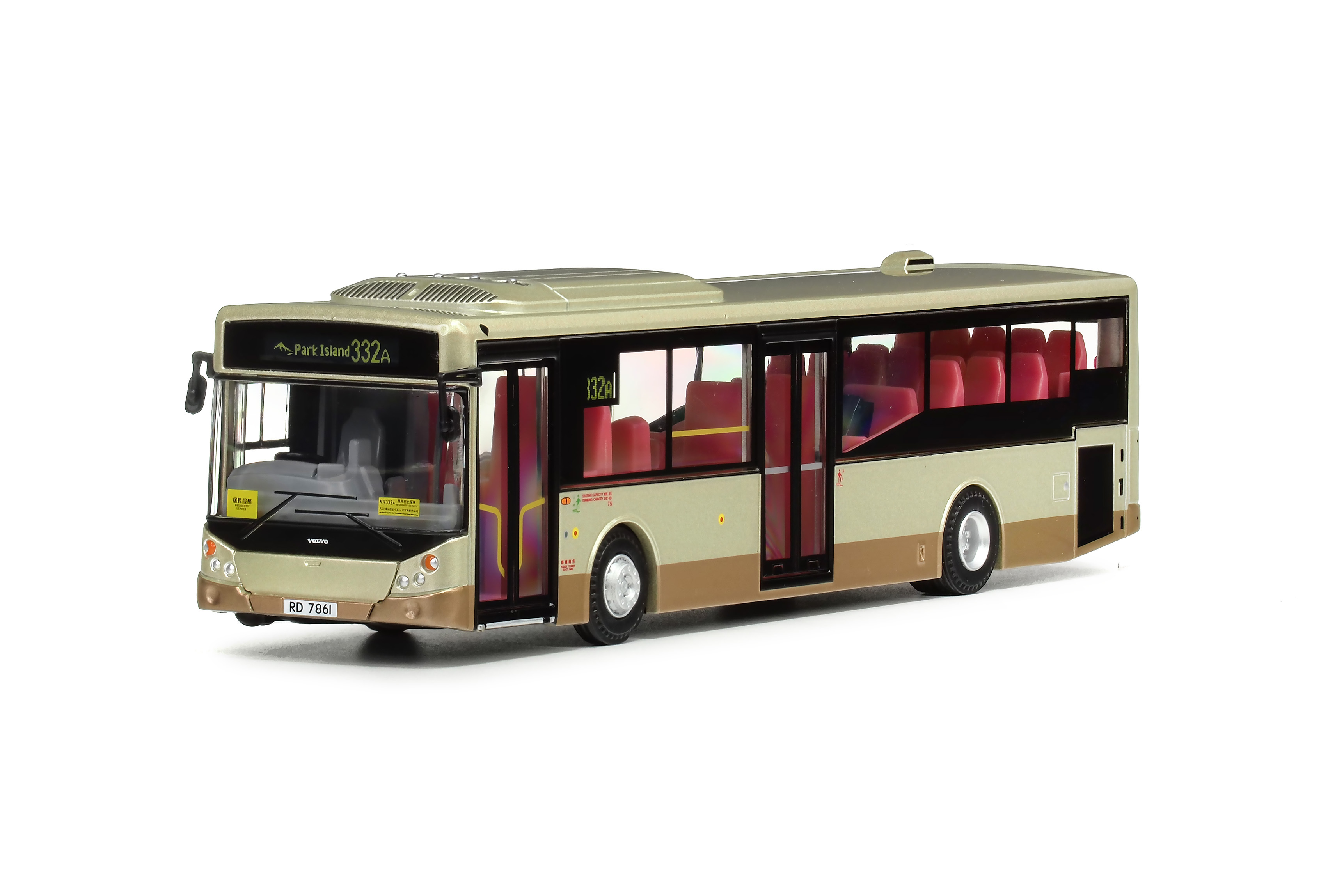 KMB2025035 1:64 陽光巴士富豪B7RLE MCV歐盟五型12米 (332A)