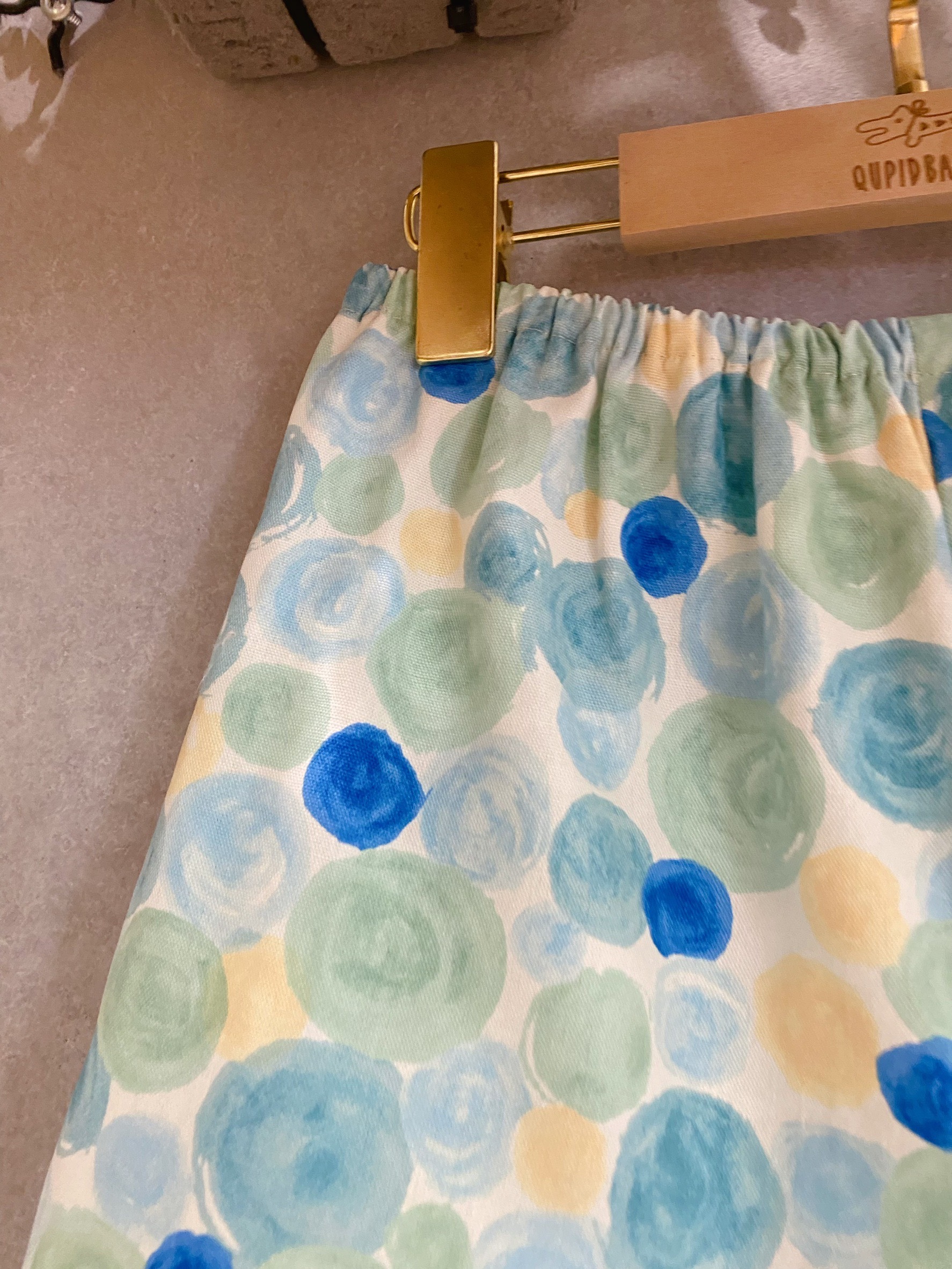 藍綠泡泡 短褲(140)