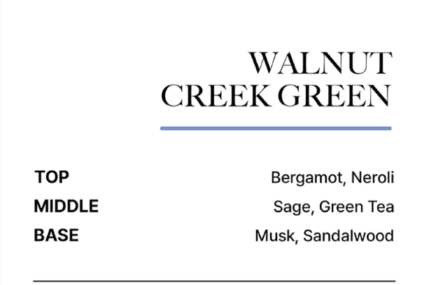 Walnut Creek Green 淡香水淡香水 10 毫升香水 JUN25