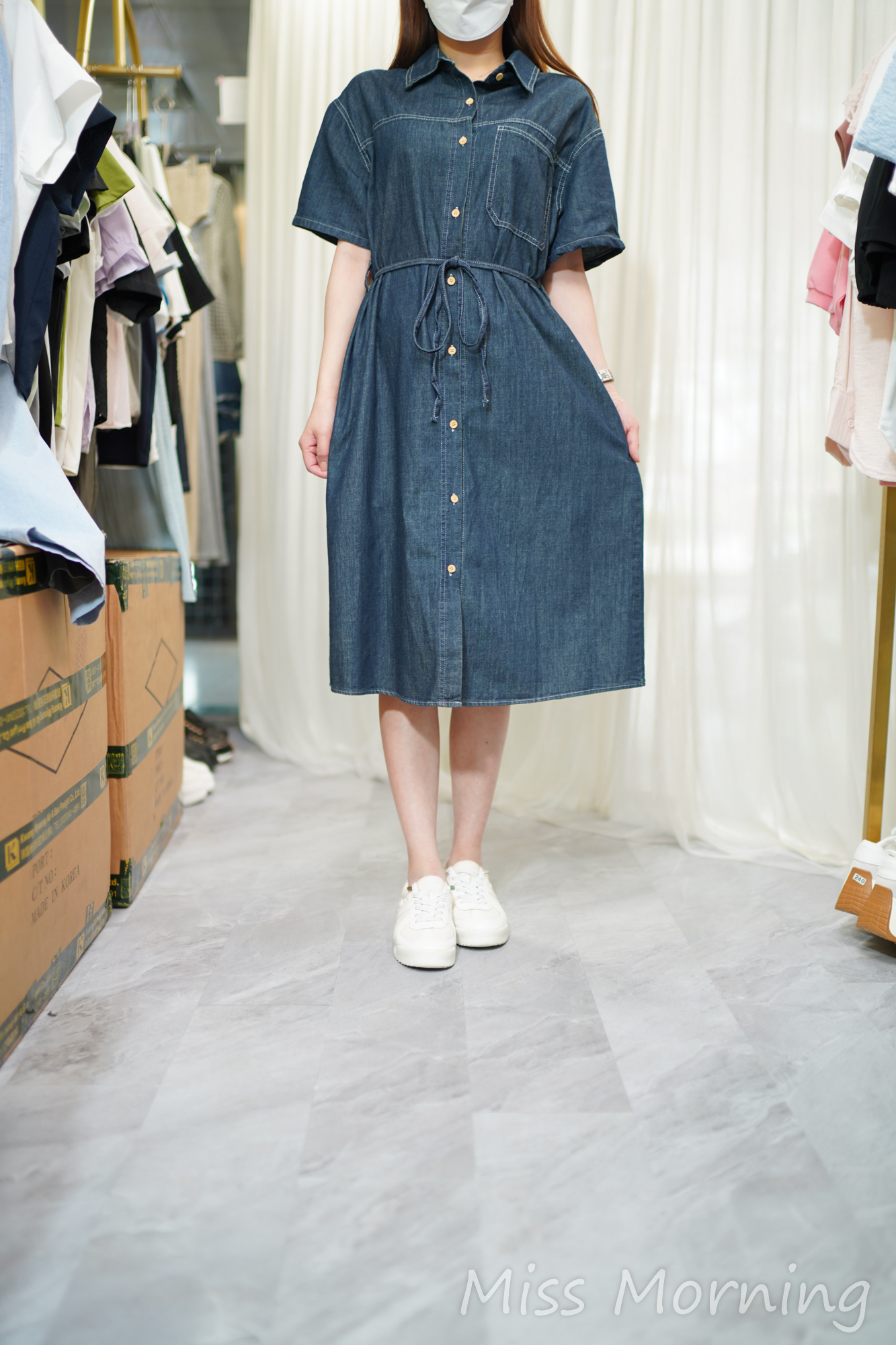 薄身款束腰牛OPS(14669)