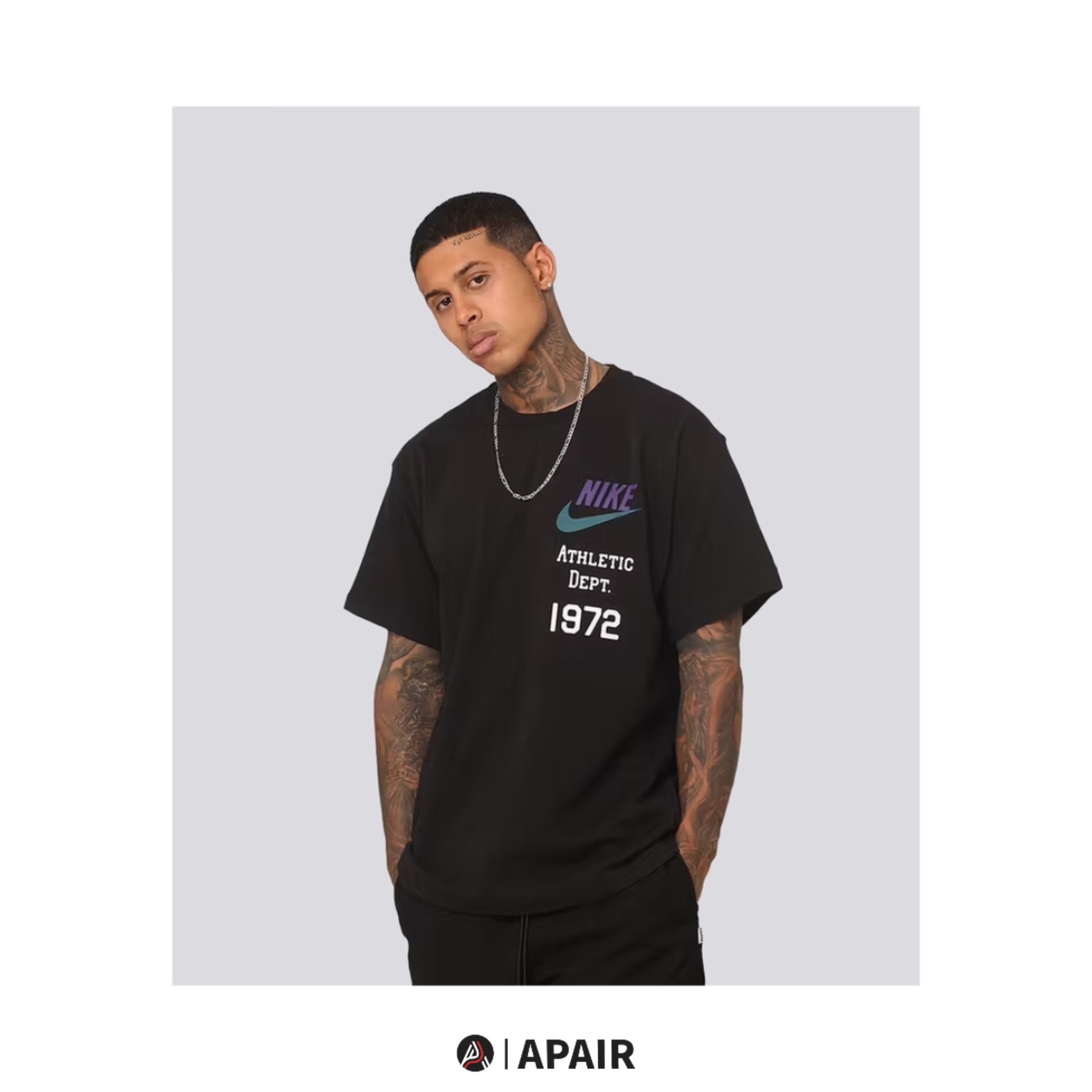 【APAIR】現貨超殺特惠 NIke sportswear 1972 美式 簡約 LOGO短T FV1399-010