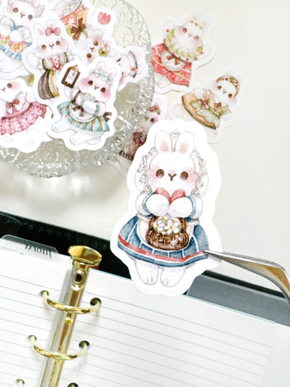 Pei+Pei．小鈴鐺服裝舖 貼紙包(12入)