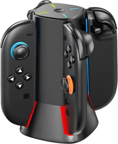 NS2 福和 Joy-Con 2 手把充電座 站立款 黑色