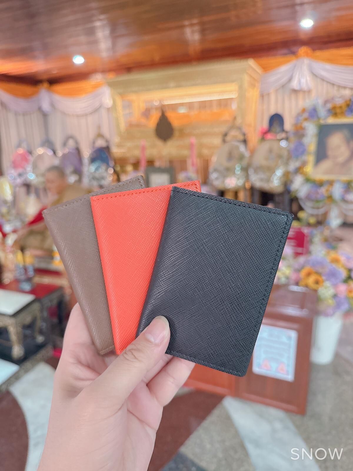 龍婆本廟 開光符紋招財 卡片套