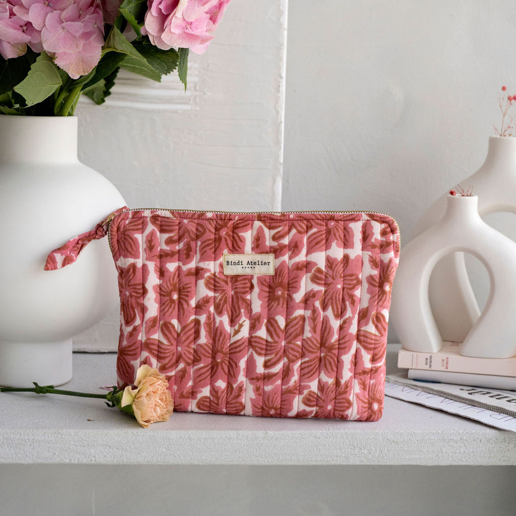 馬諾亞玫瑰紅 ｜10" 平板收納包