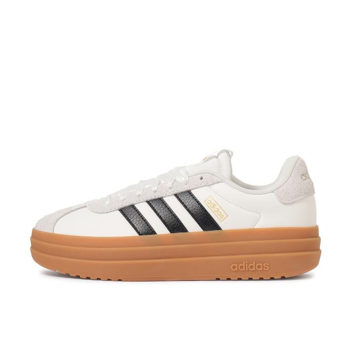 Adidas VL Court Bold 日本新款 焦糖奶油 緞帶鞋帶 結構 增高 厚底鞋 JQ5629