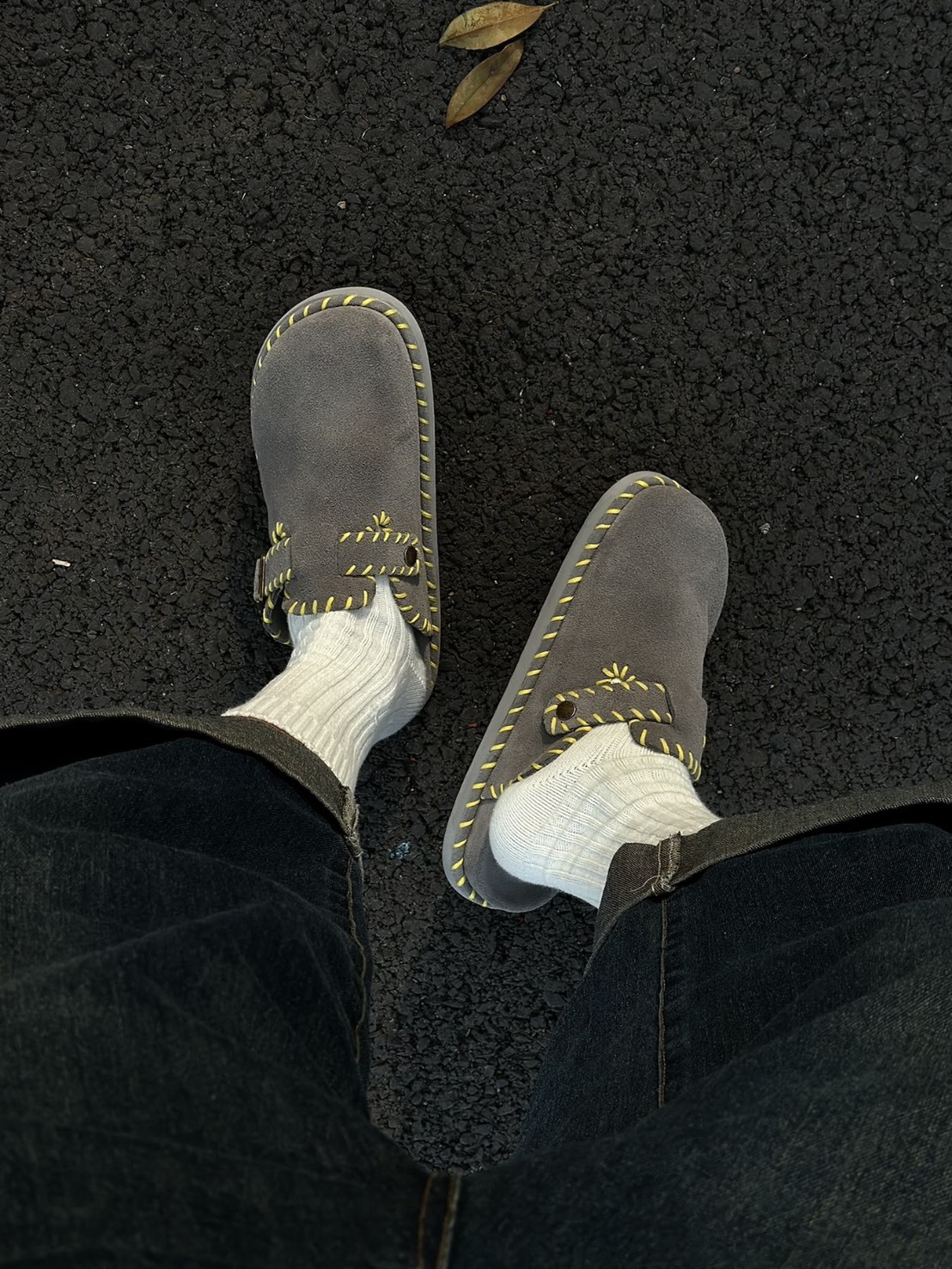 <⚠出清大雜燴⚠> NG品-25cm-🧵西班牙小眾品牌🇪🇸Cool Chap撞色縫線 勃肯鞋