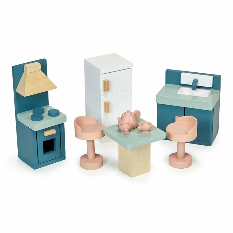 【美國 Mentari 木製玩具】歐式典雅廚房