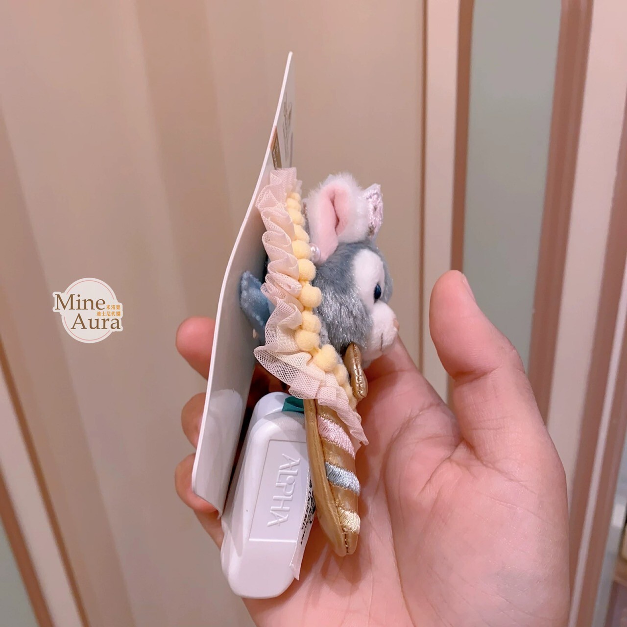 夢幻慶典系列 傑拉托尼 畫家貓 Gelatoni 胸花配飾 髮夾 髮飾 -上海迪士尼樂園