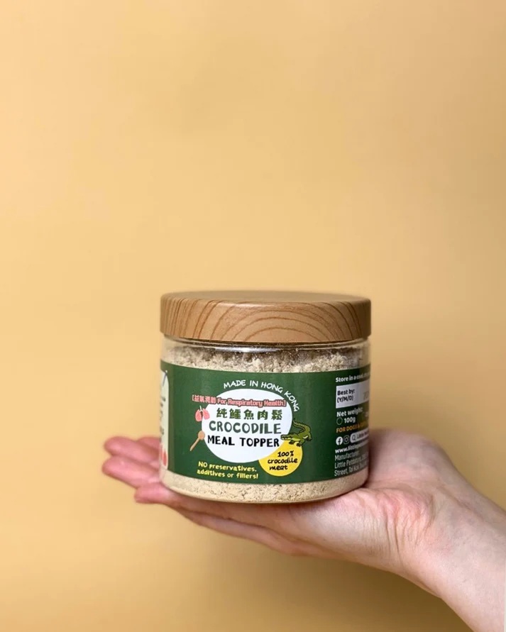 天然伴糧粉-鱷魚肉鬆 (100g)
